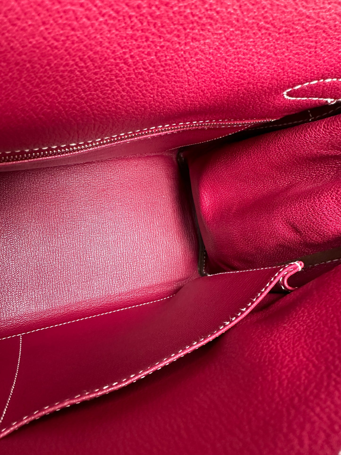 Hermes Kelly 35 Rose Tyrien/Tosca Candy Collection Epsom PHW #O