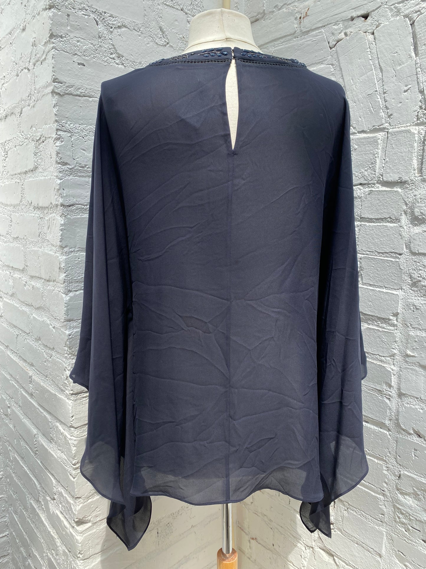 Tory Burch Navy Shawl, 12