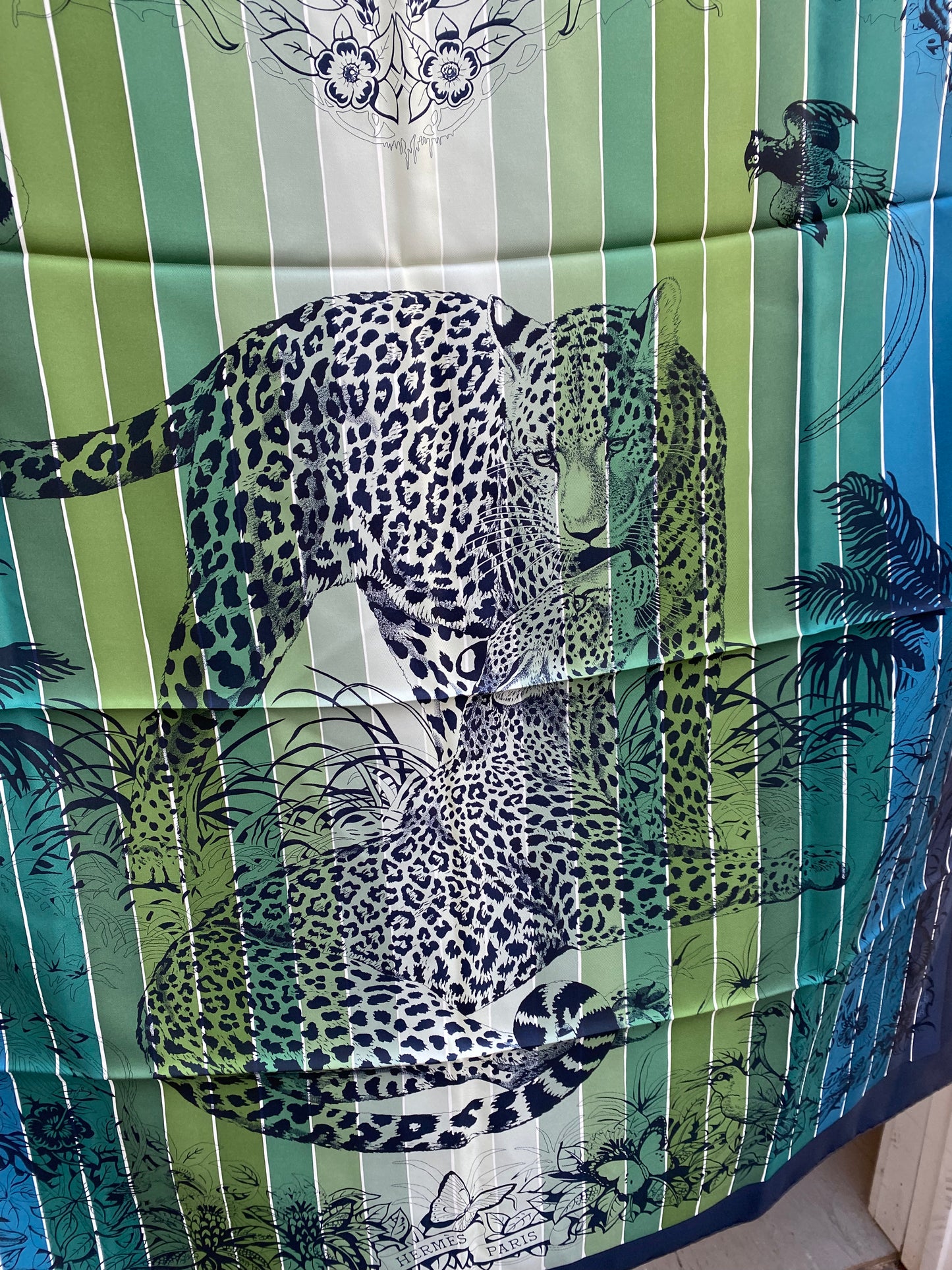 Hermes Jungle Love Scarf