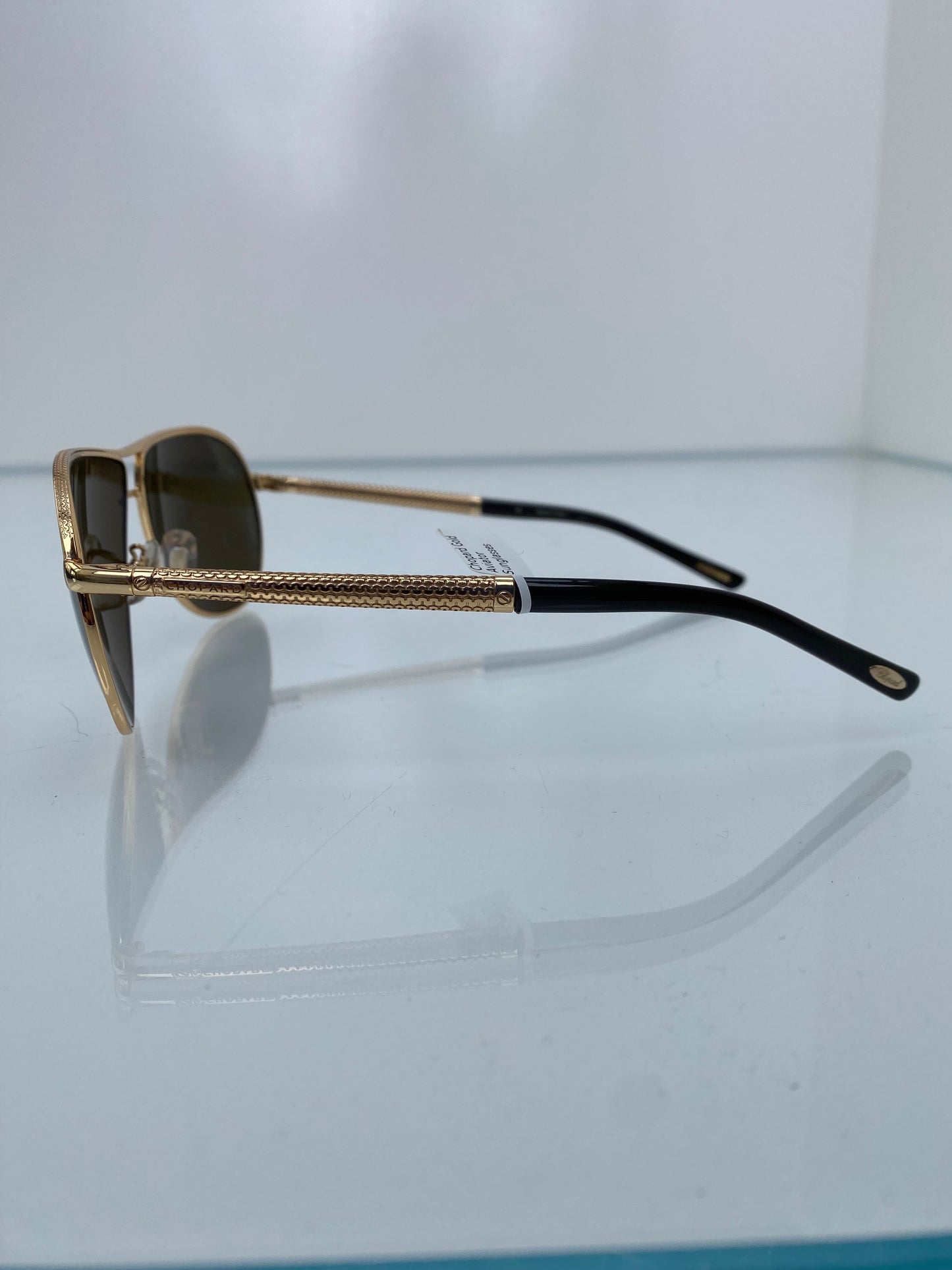 Chopard Gold Aviator Sunglasses