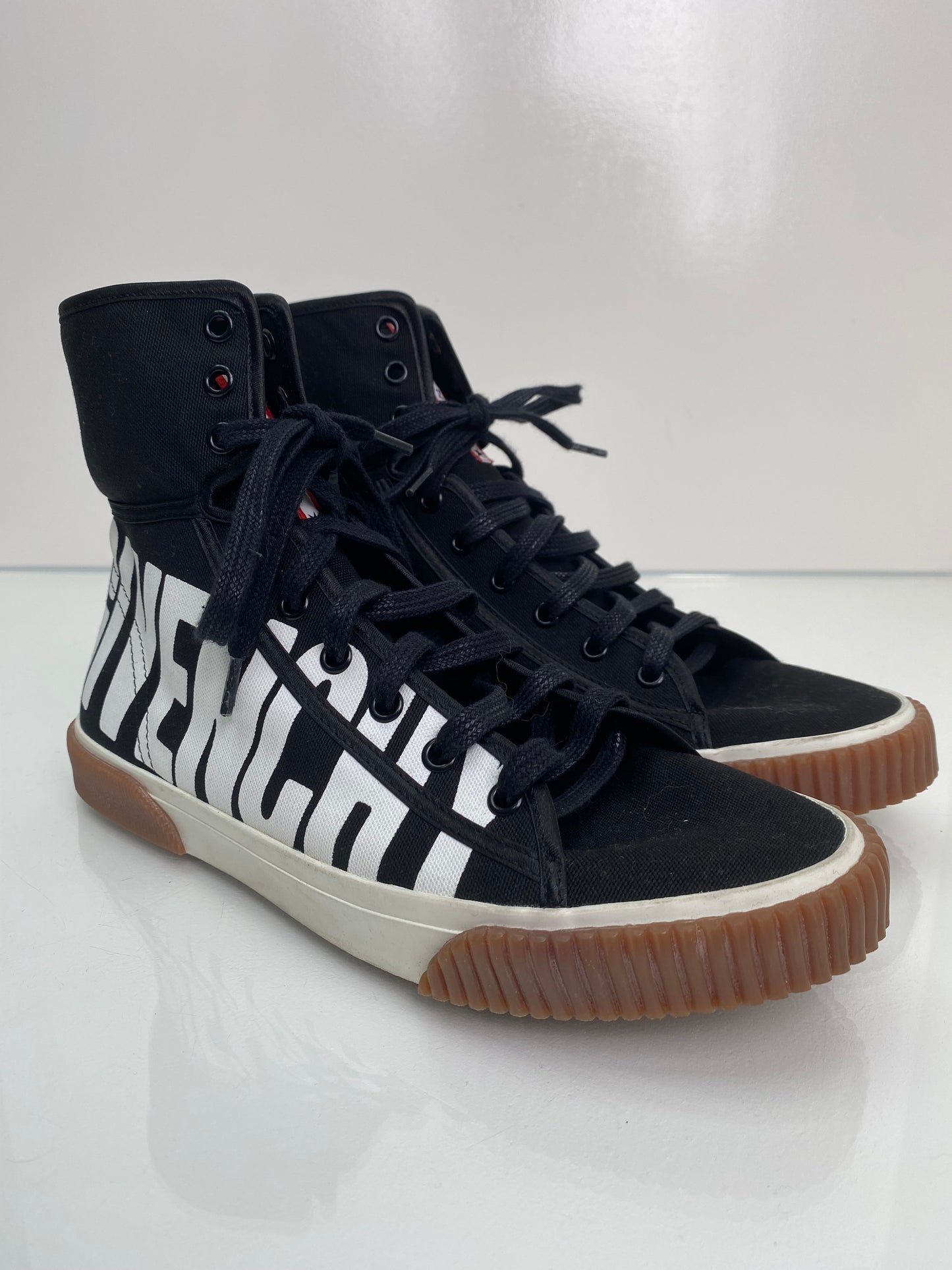 Givenchy Black High Top Sneakers, 39