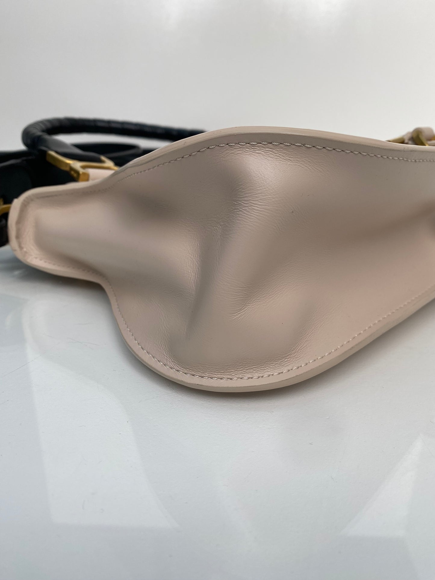 Chloe Pink & Black Marcie Bag GHW