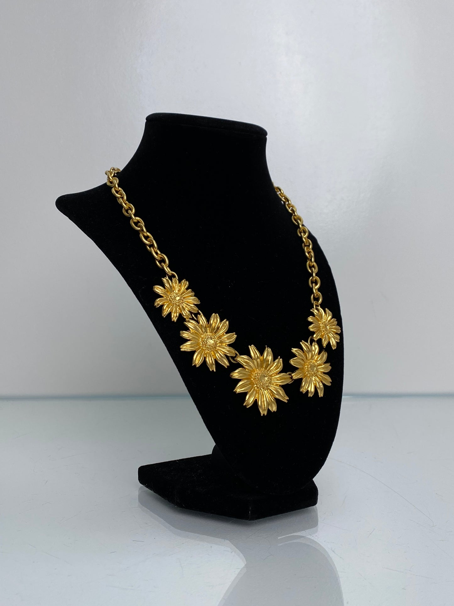 Kenzo Gold Flower Necklace
