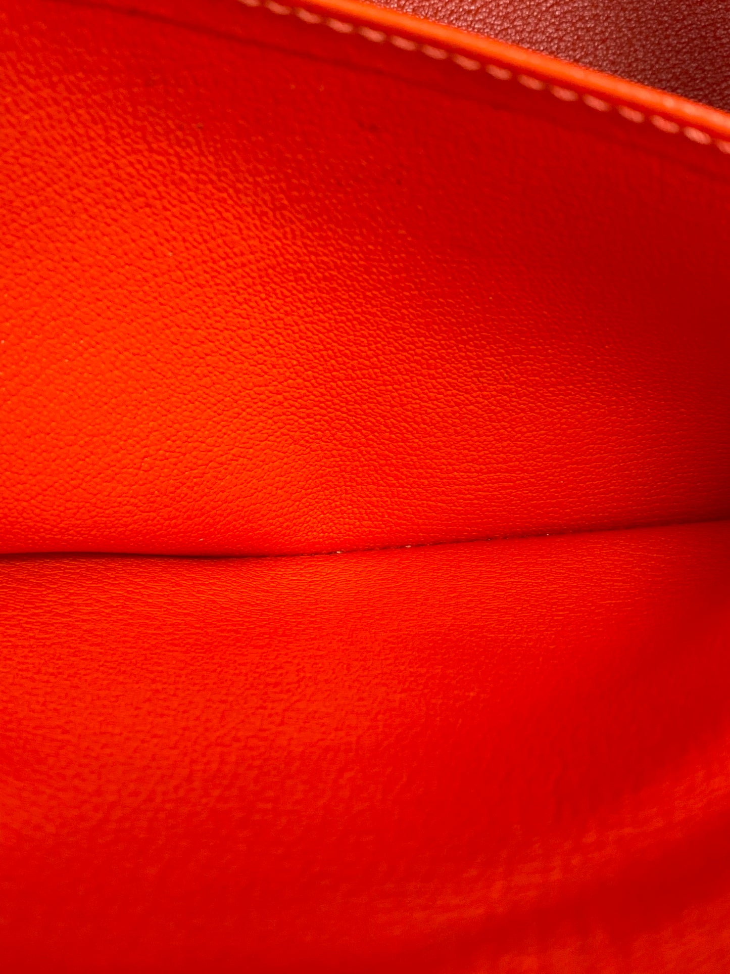 Hermes Birkin 35 Orange Togo GHW #P