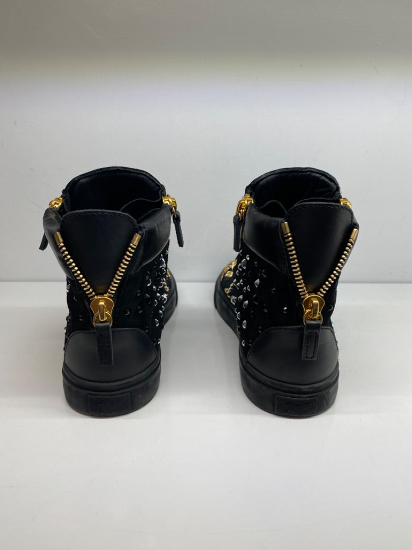 Guiseppe Zanotti Gold & Silver Shoes, 38.5