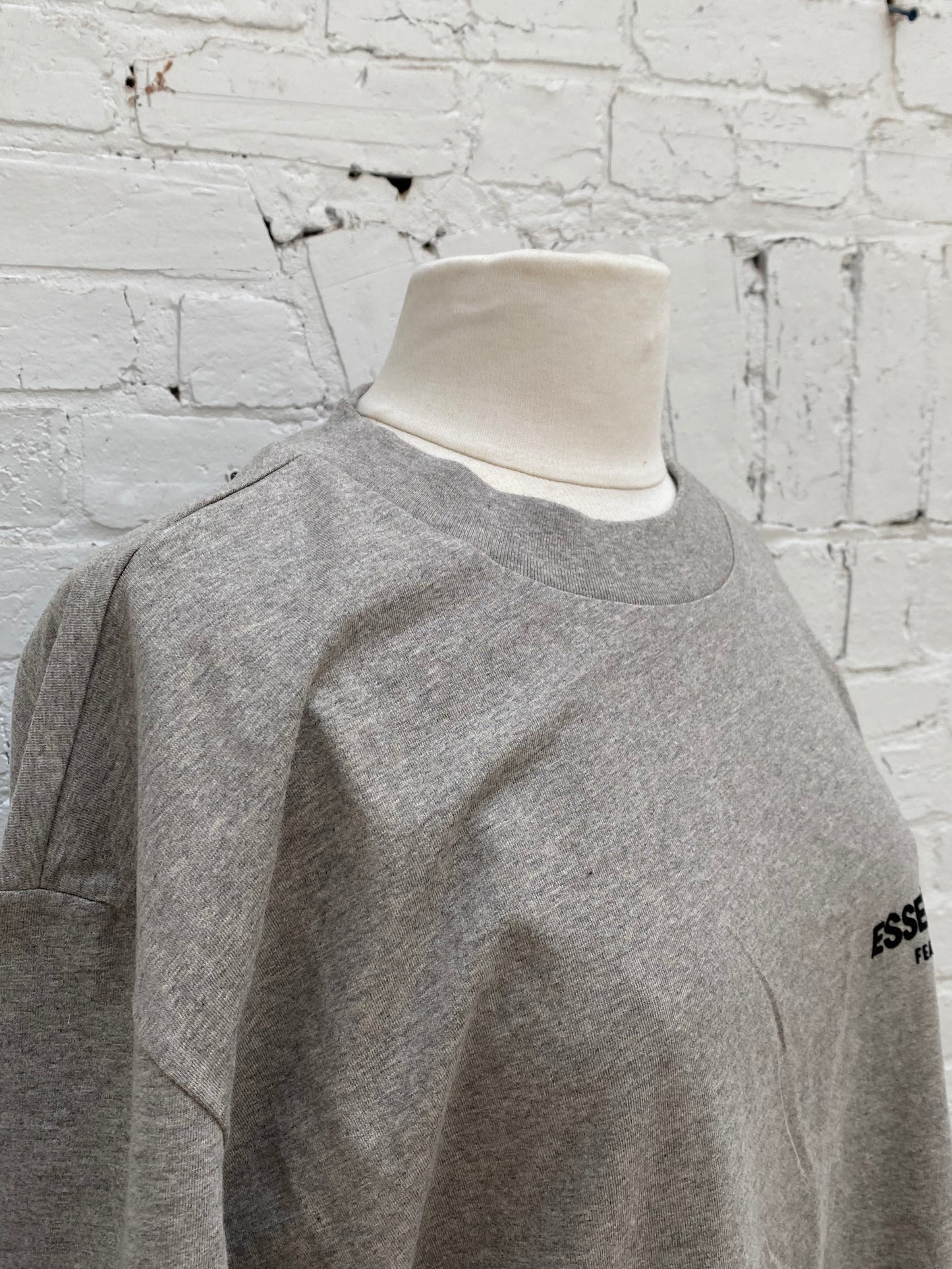 Essentials Fear of God Grey T-Shirt, M