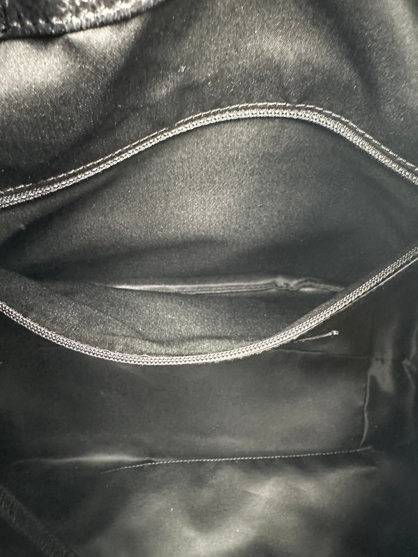 Chanel Black On The Road Calfskin Drawstring Tote SHW #14