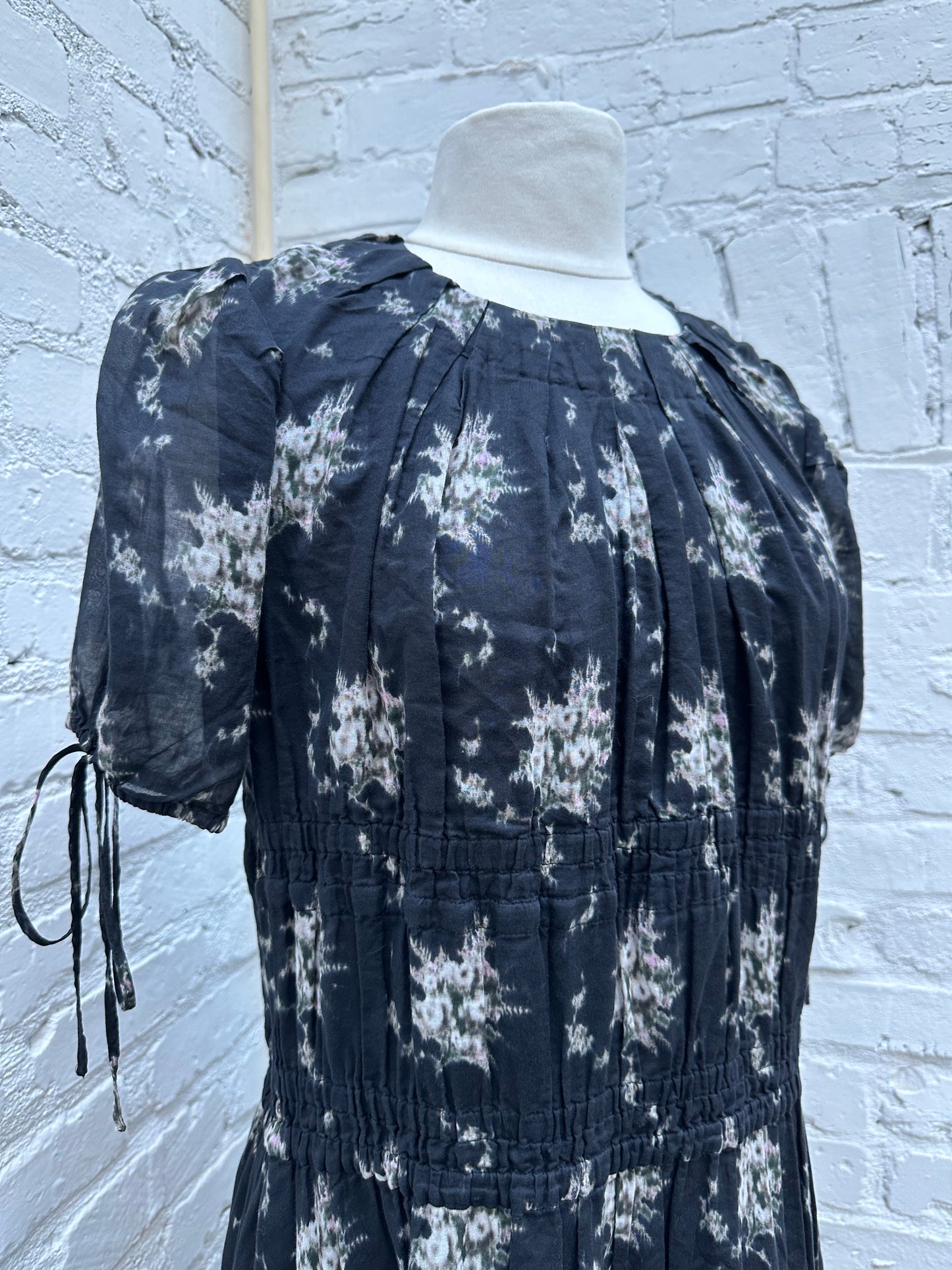 Brock Collective Black Tie Dye Dress, 12