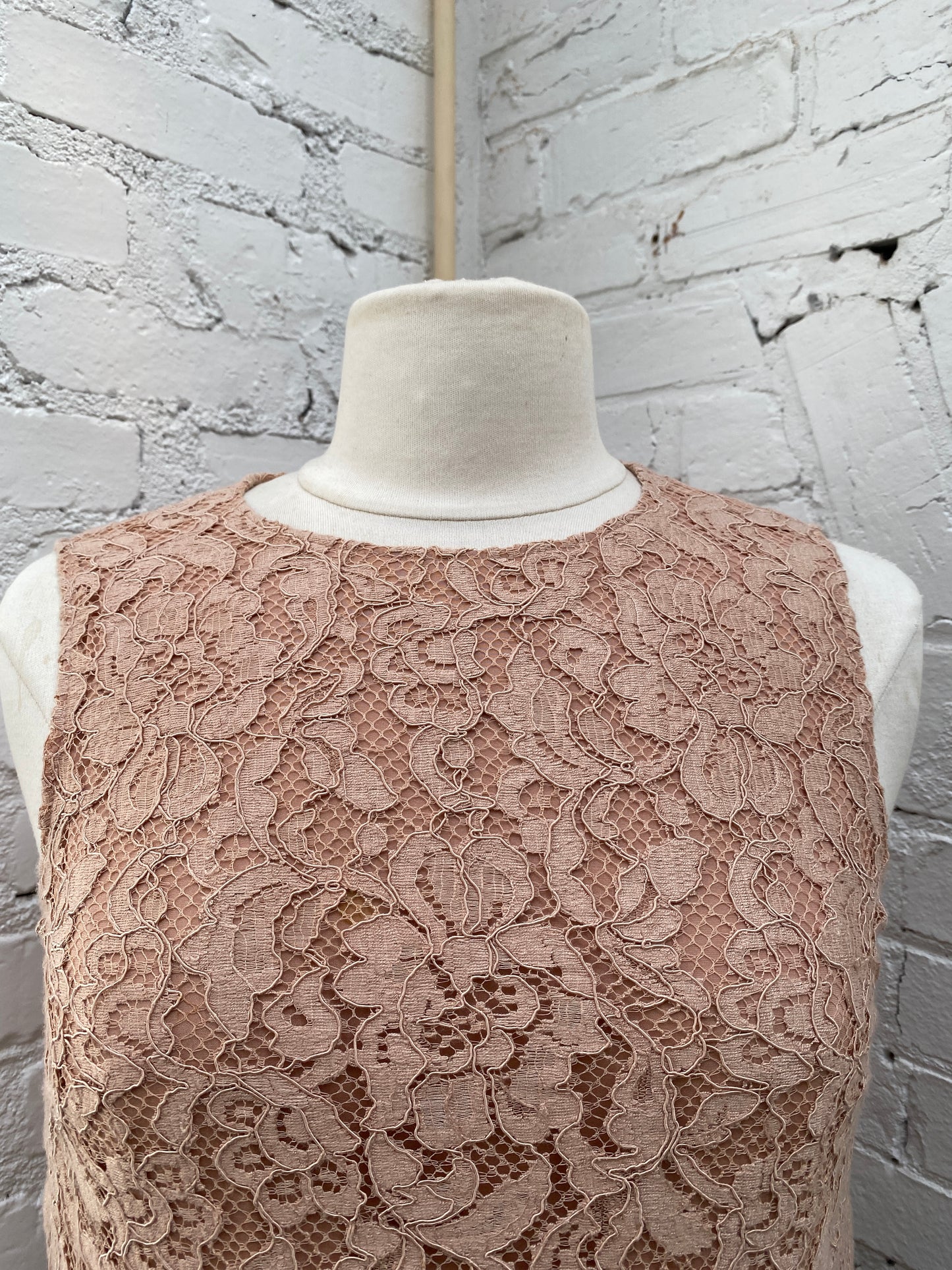 Dolce & Gabbana Lace/Wool Dress, 40 (As Is)