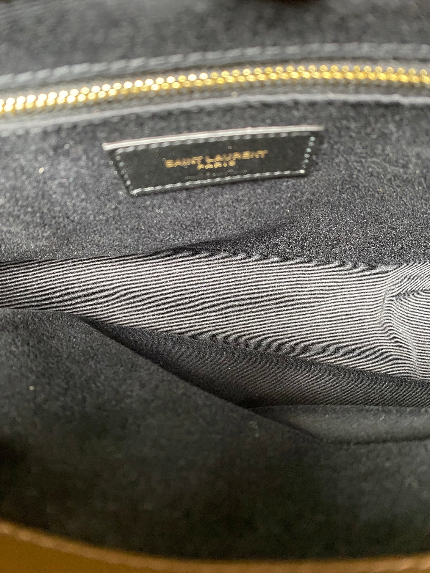 Saint Laurent Loulou Brown Matelasse Bag GHW