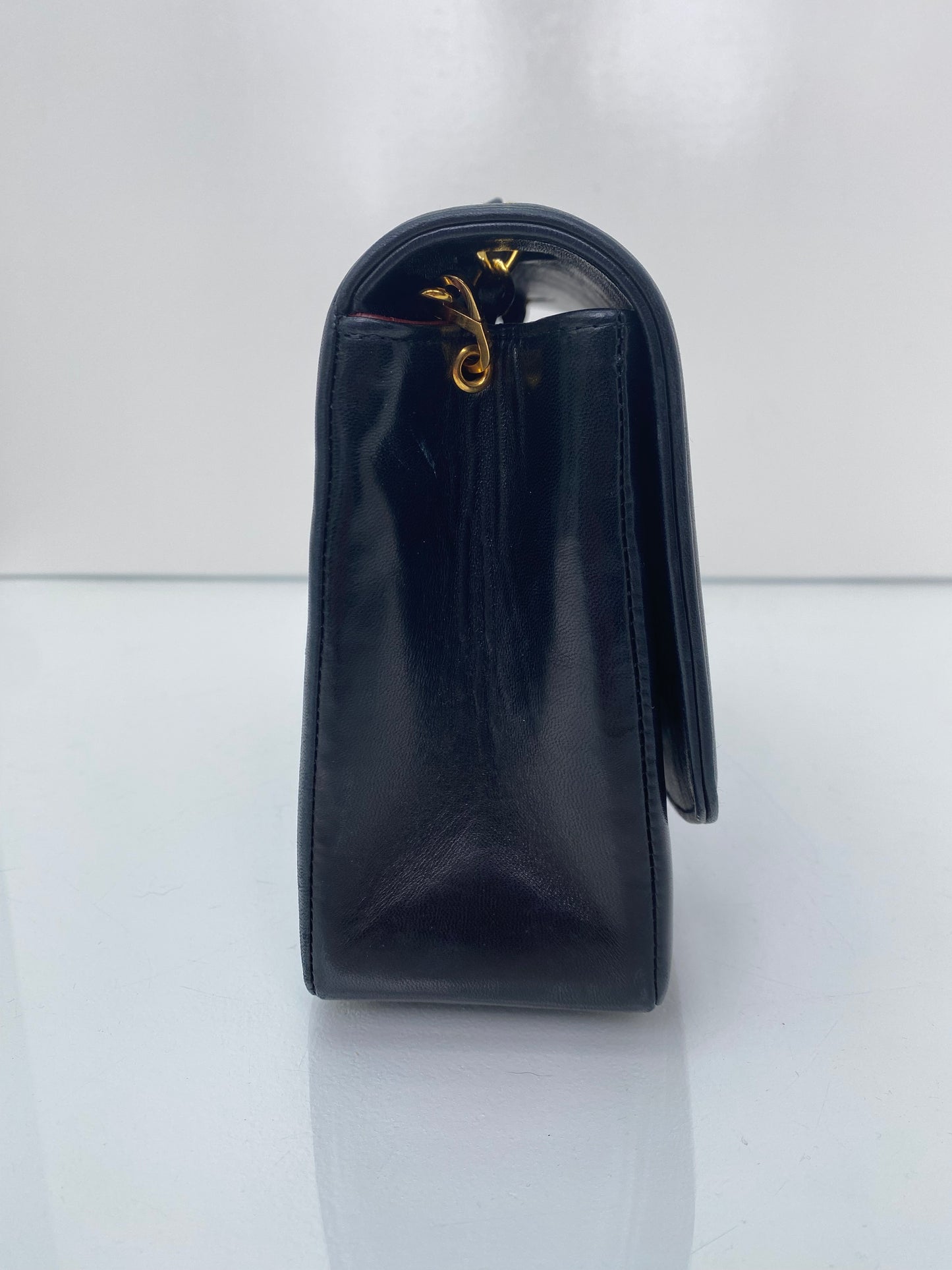 Chanel Diana Black Medium Lambskin 24KGHW