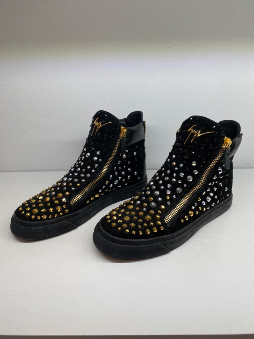 Guiseppe Zanotti Gold & Silver Shoes, 38.5