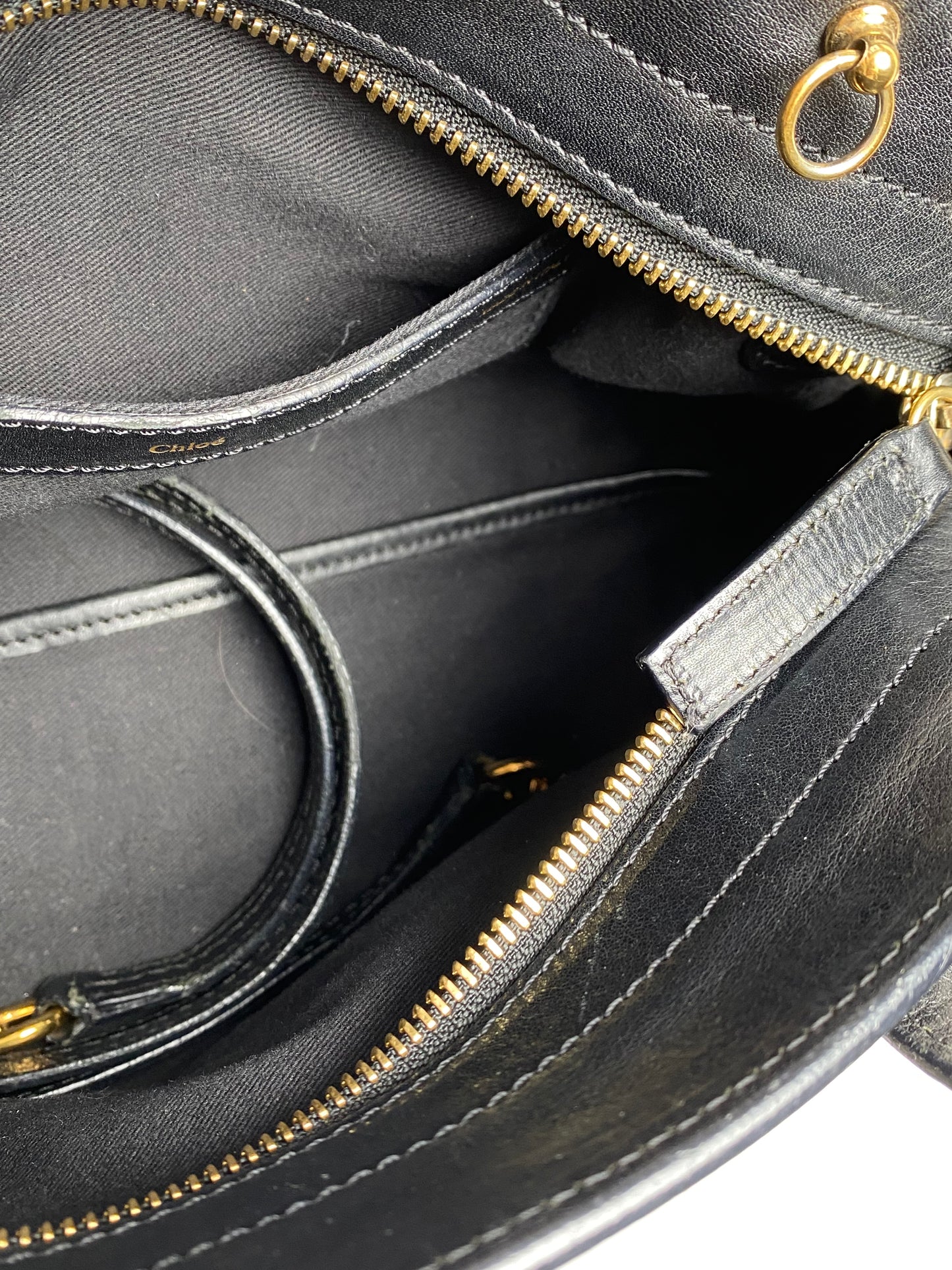 Chloe Black & Brown Alice Bag GHW