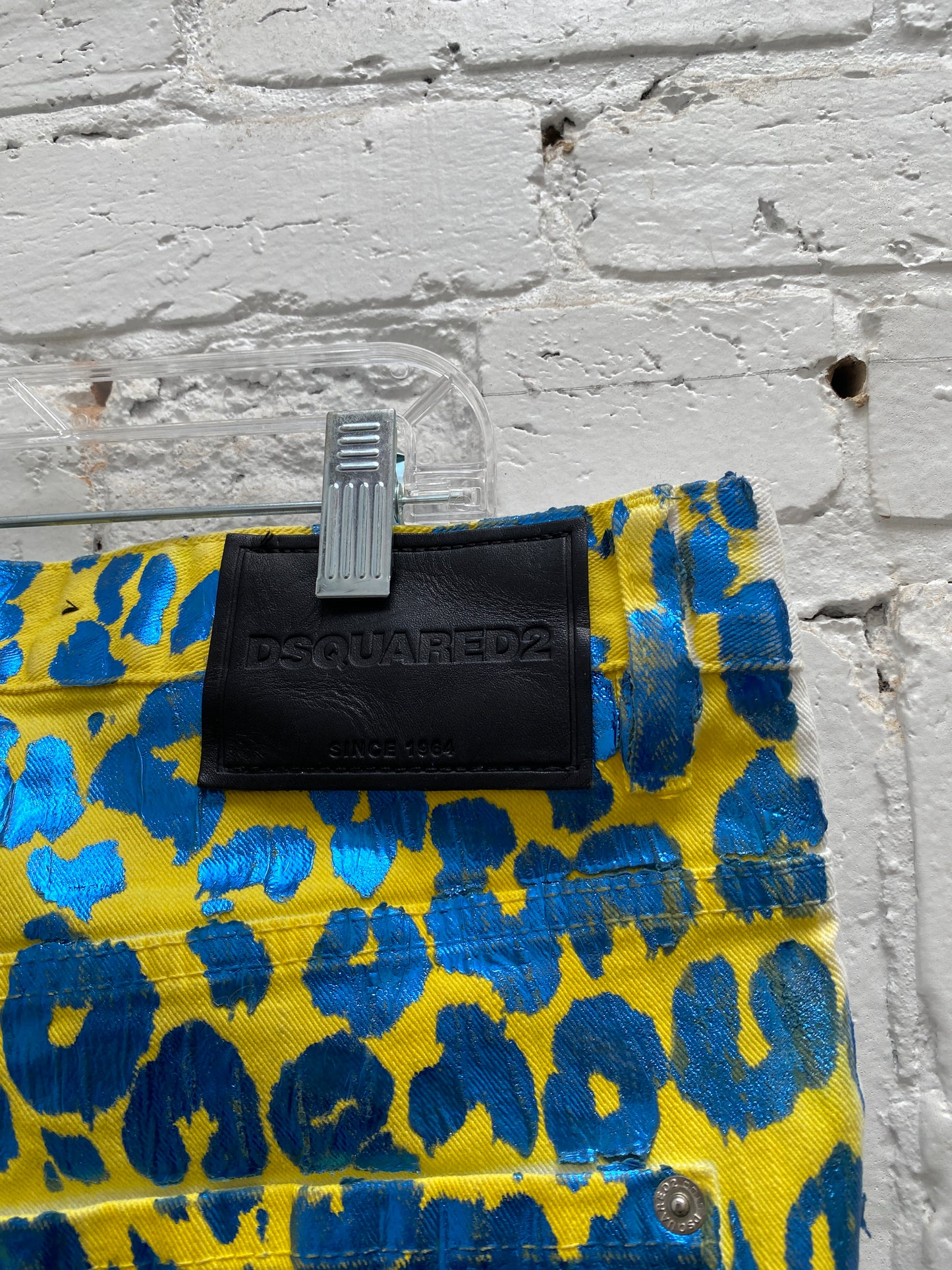 DSquared Animal Print Jeans