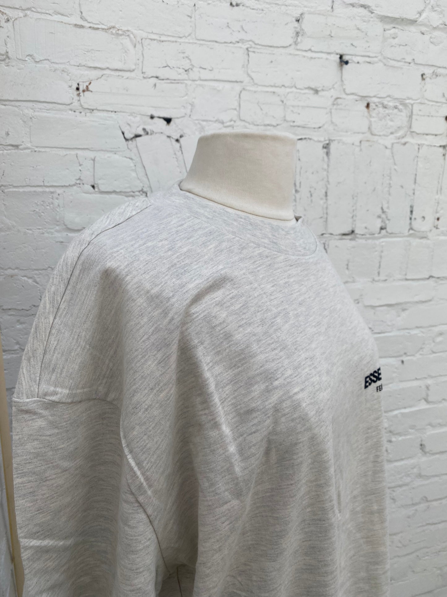 Essentials Light Oatmeal T-Shirt, L