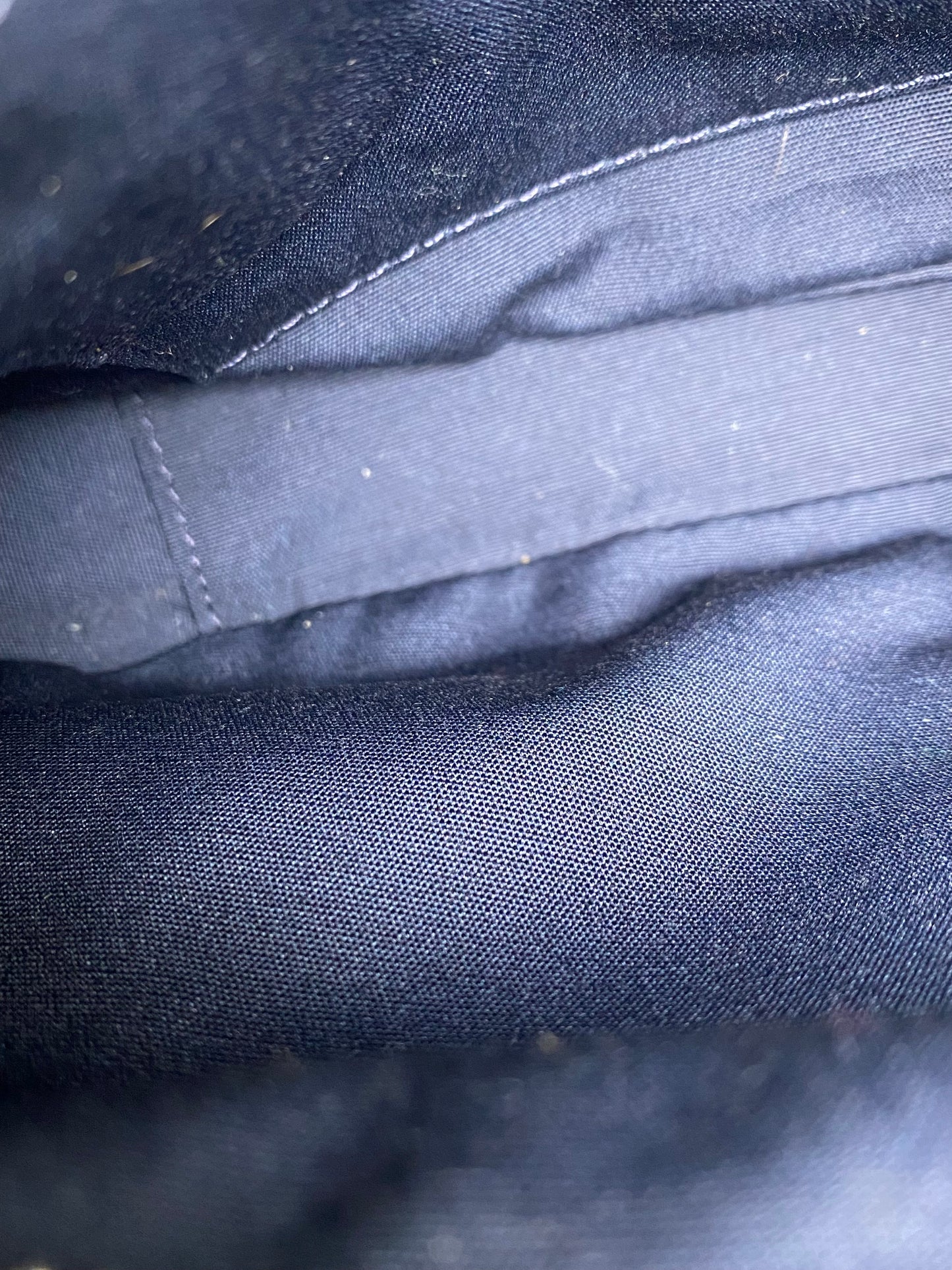 Dior Blue Oblique Kasuri Saddle Bag SHW
