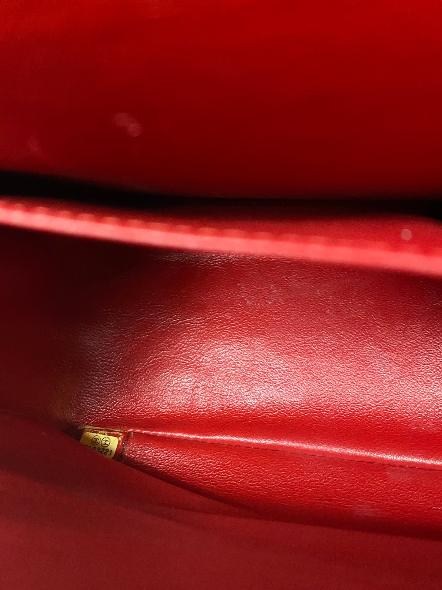 Chanel Red Caviar Quilted Jumbo Double Flap Bag SHW #19