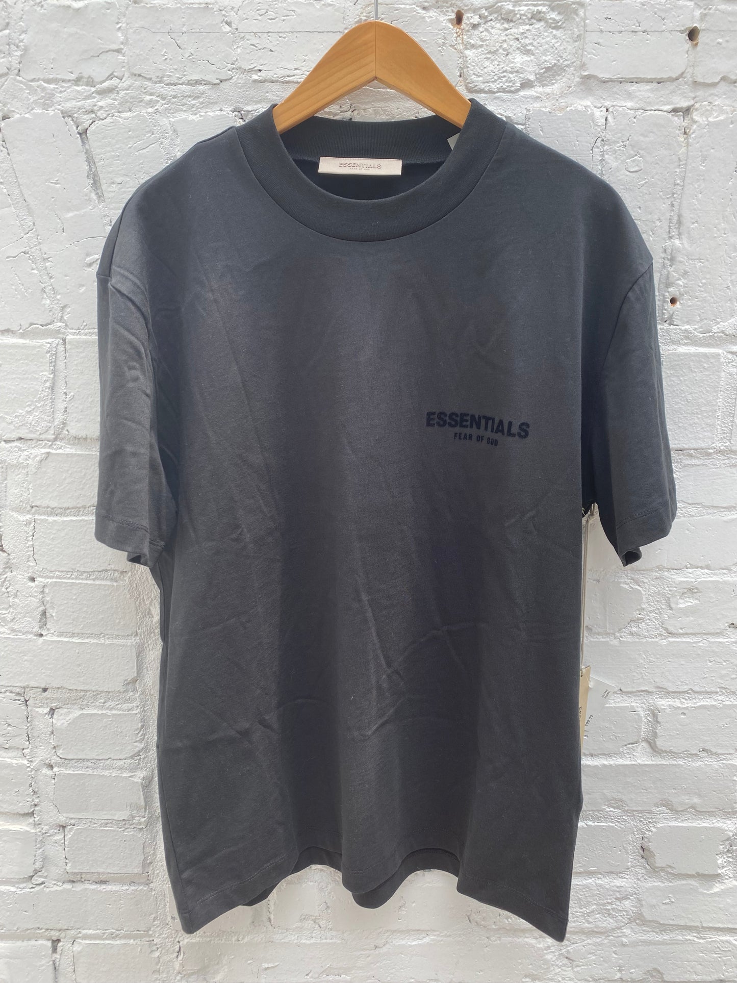 Essentials Black T Shirt, XS