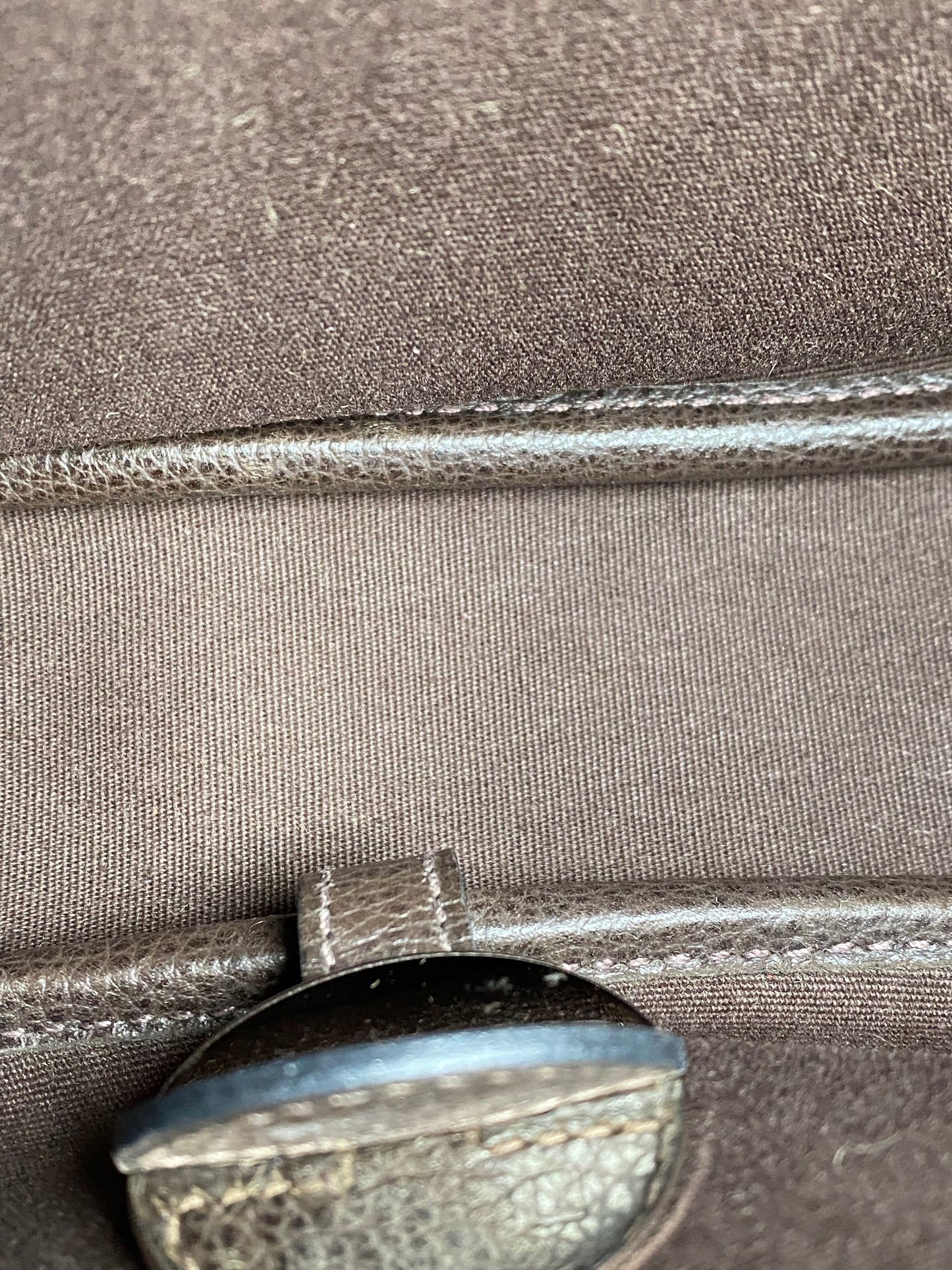 Hermes Sac Colorado MM Brown Vache Liegee Leather Bag PHW