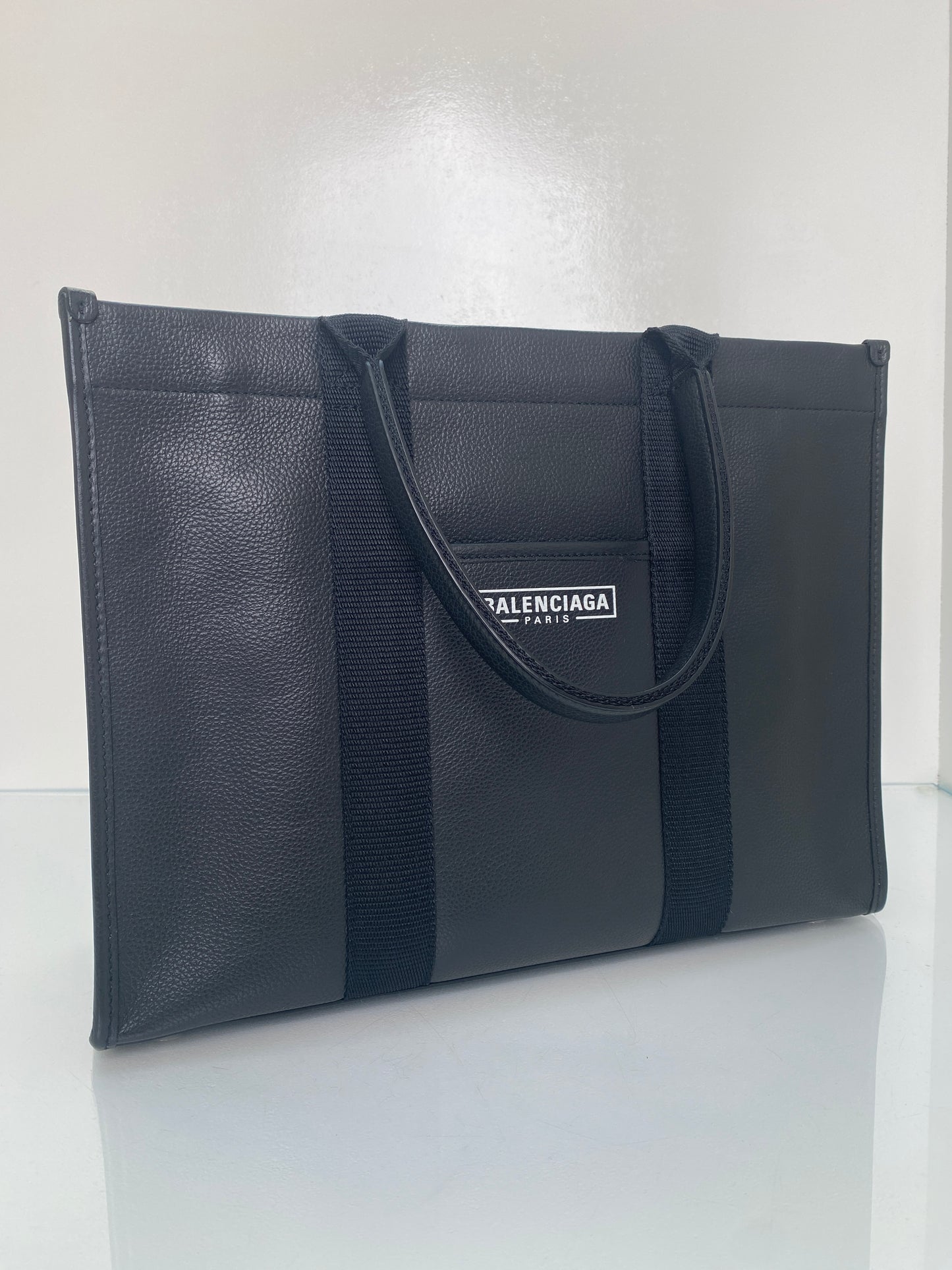 Balenciaga Black Hardware Tote Medium