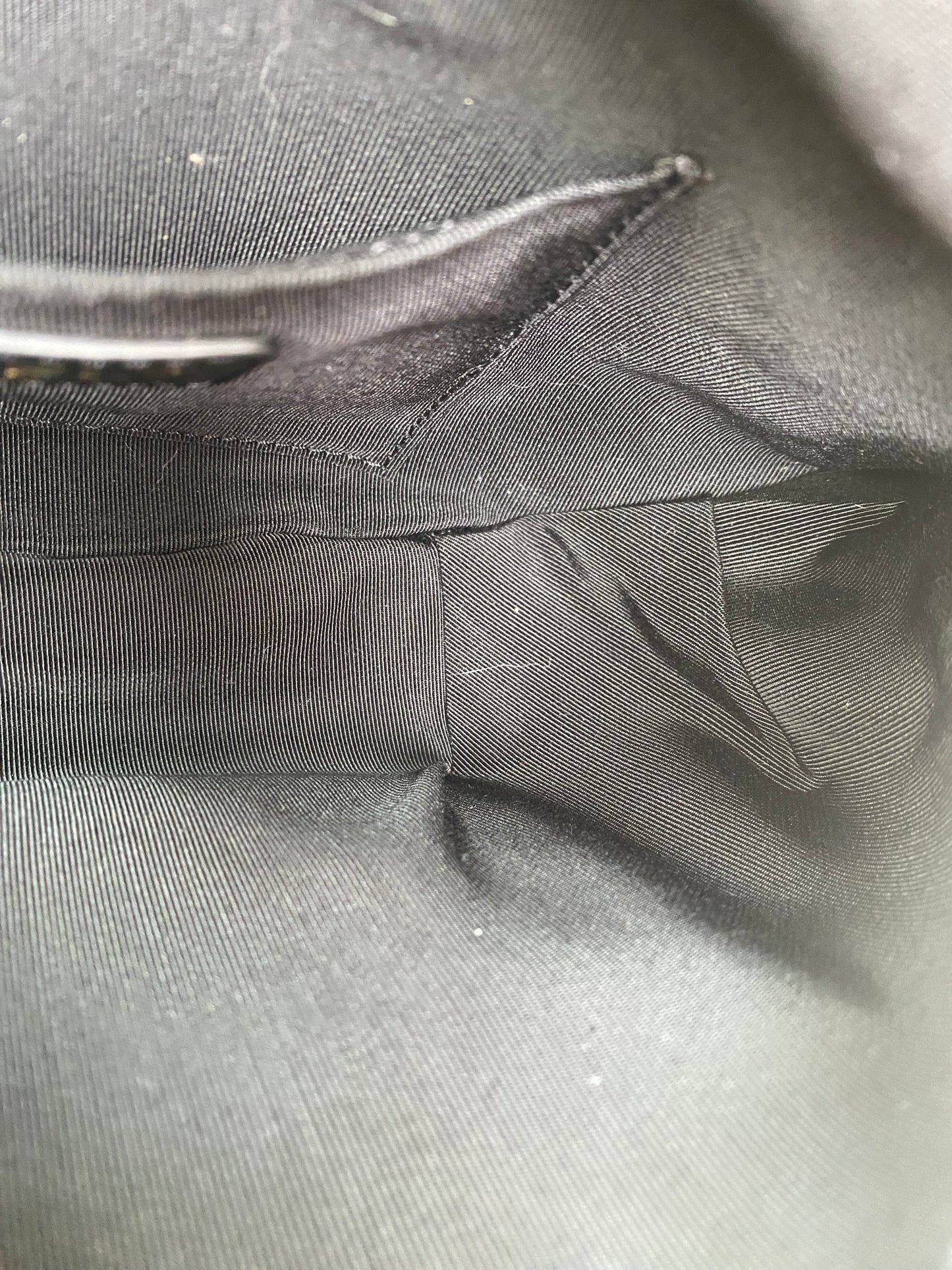 Chanel Black Semi Quilted Bum Bag GHW