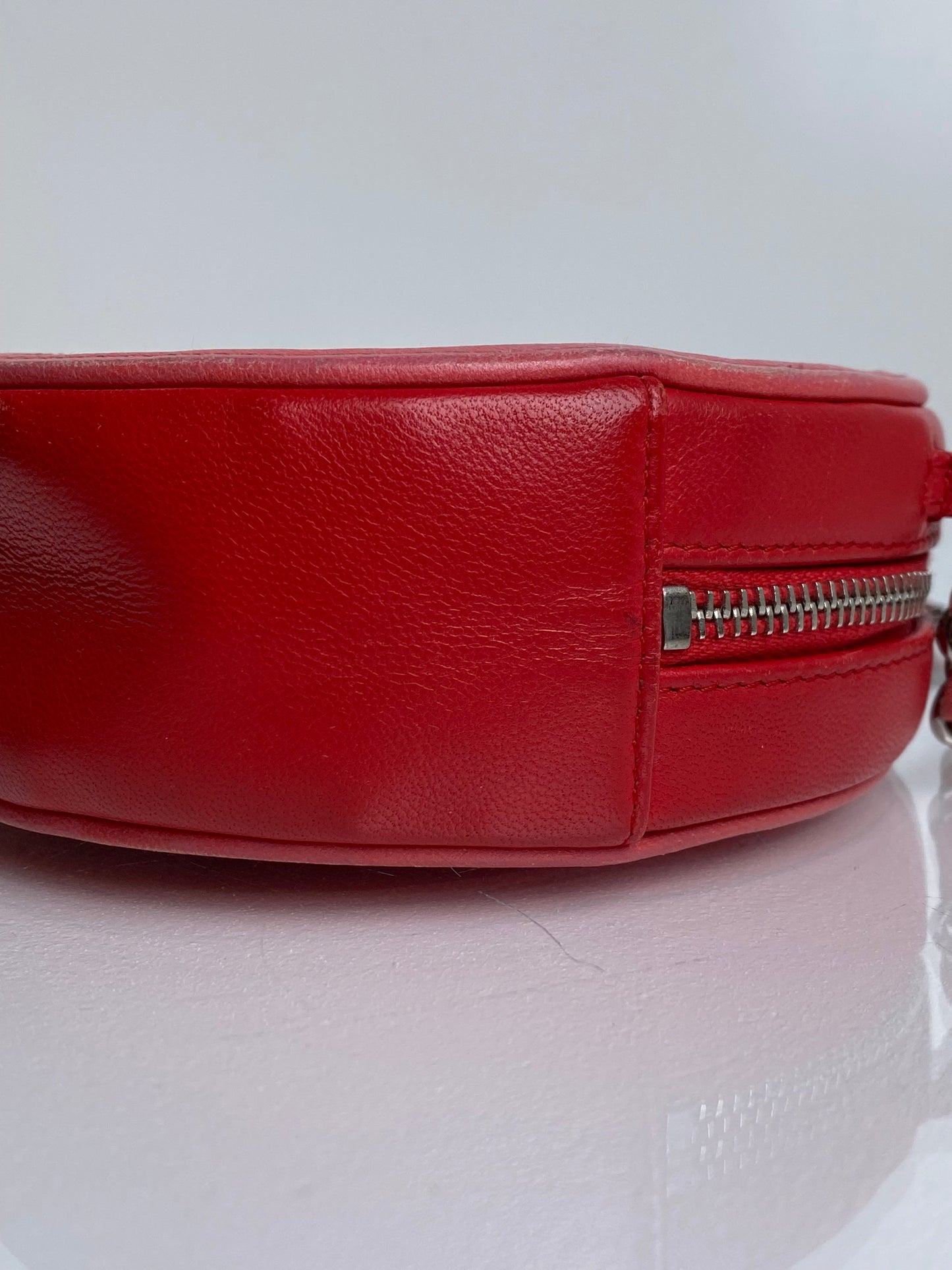 Chanel Pink & Red Crossbody Coin Bag SHW