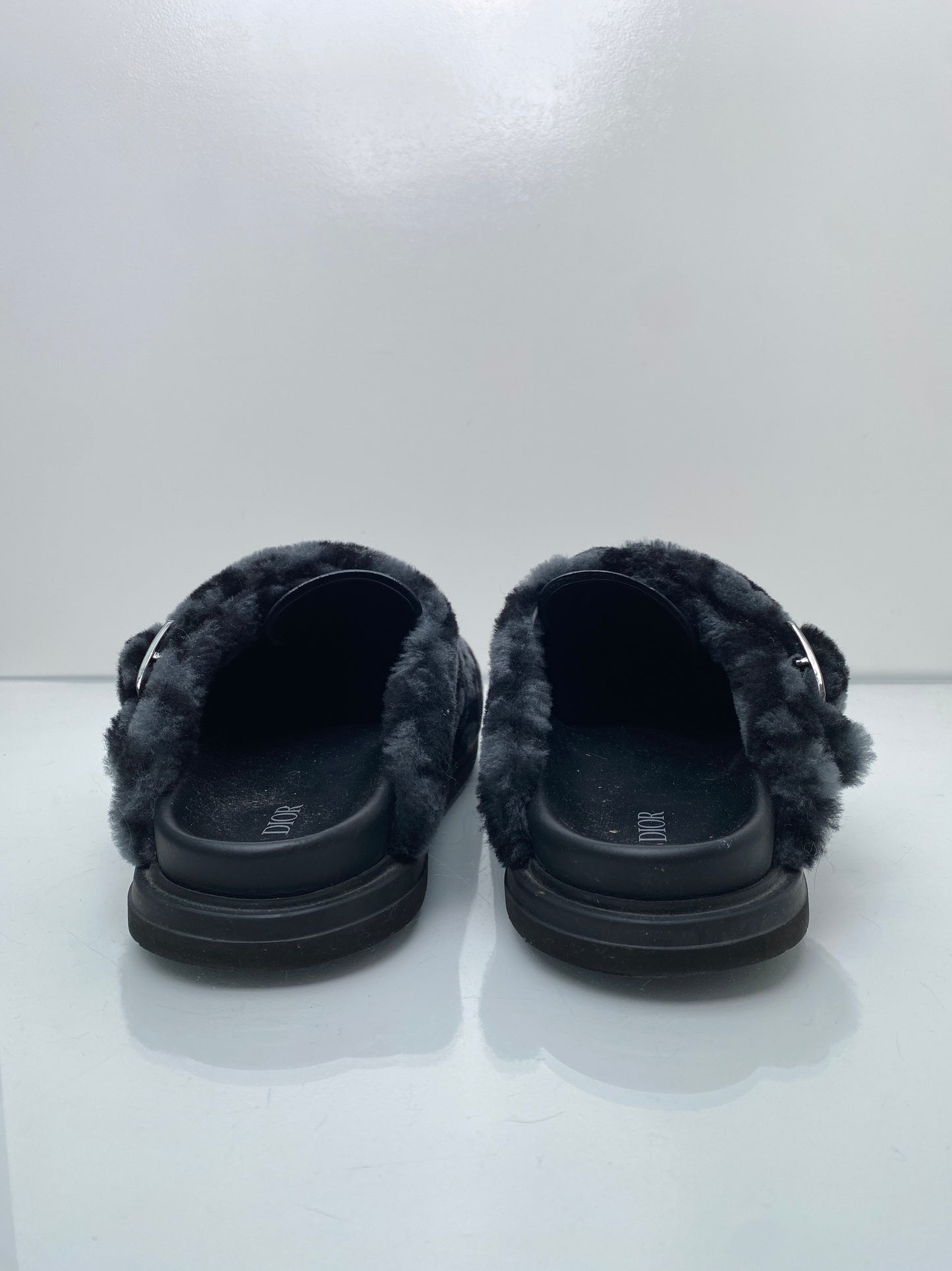 Dior Aqua Oblique Mules 40