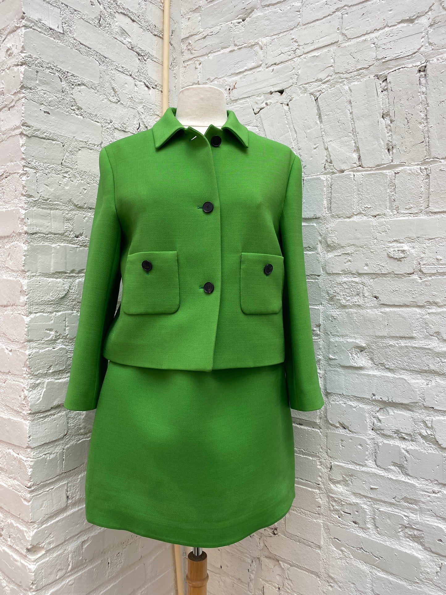 Dior Green Wool & Silk Blazer, 42