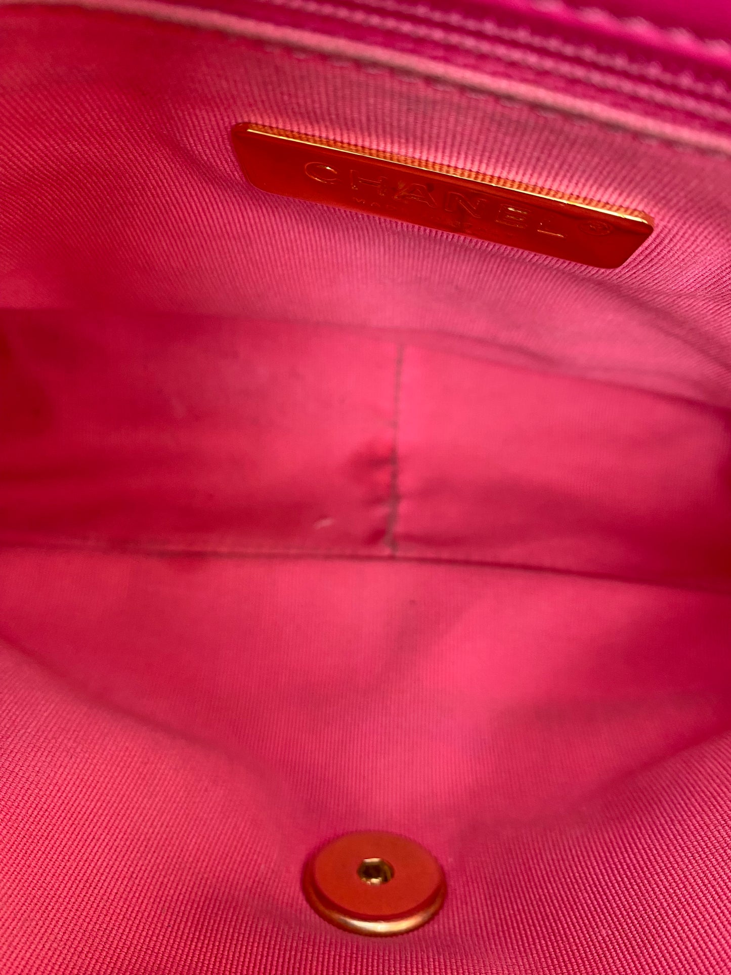 Chanel Pink 19 Medium Flap Bag TTHW