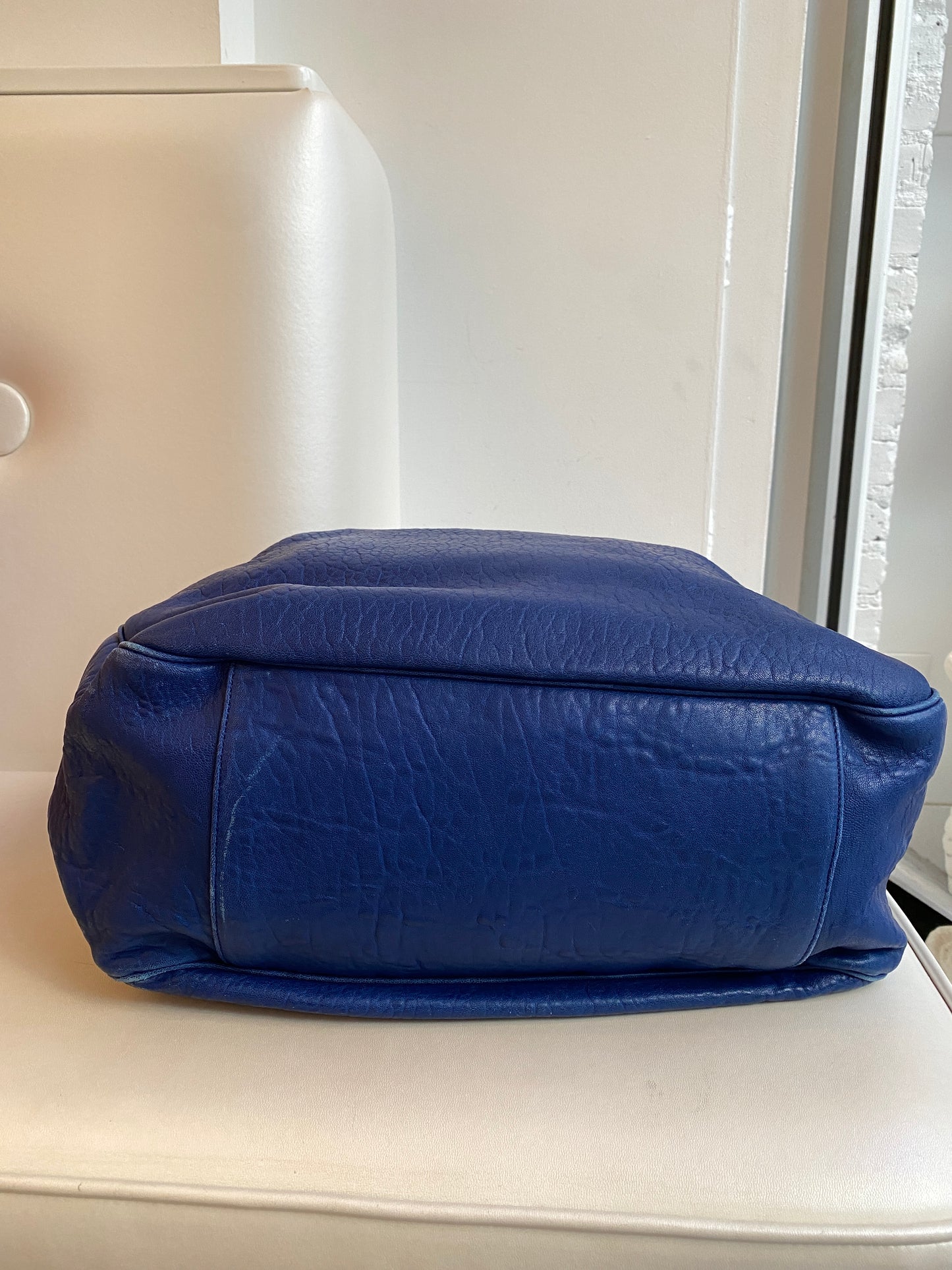 Saint Laurent Blue Shoulder Bag