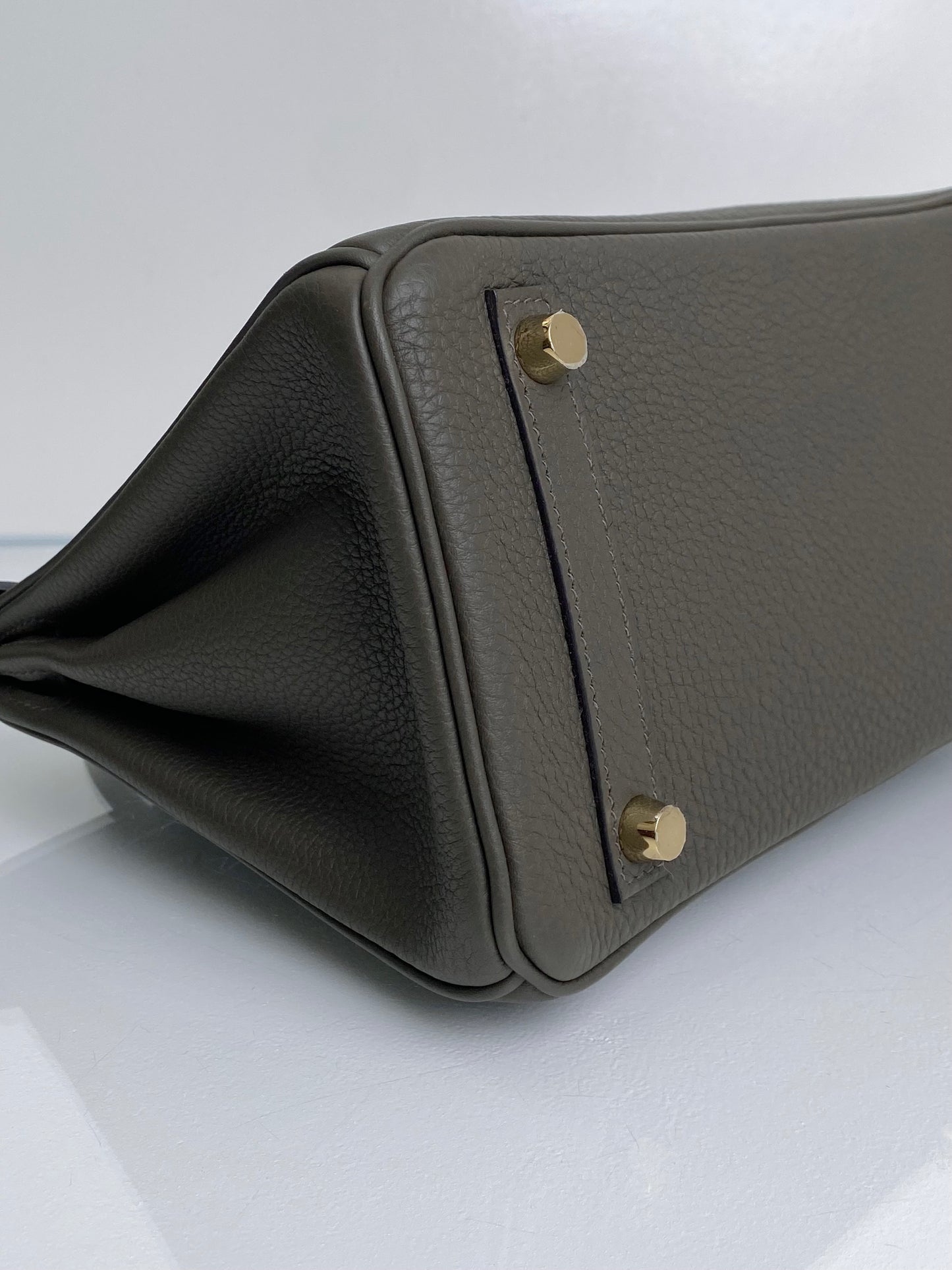Hermes Birkin 25 Eucalyptus Togo GHW #K