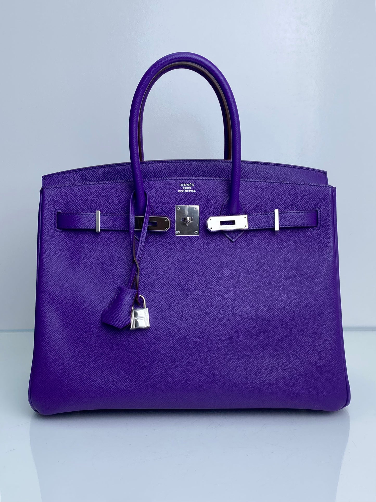 Hermes Birkin 35 Crocus Epsom PHW #P
