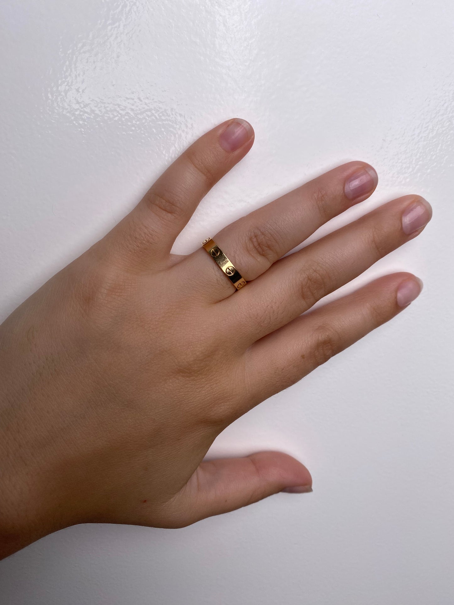 Cartier Mini Love Ring 18KY, 53, 6.25