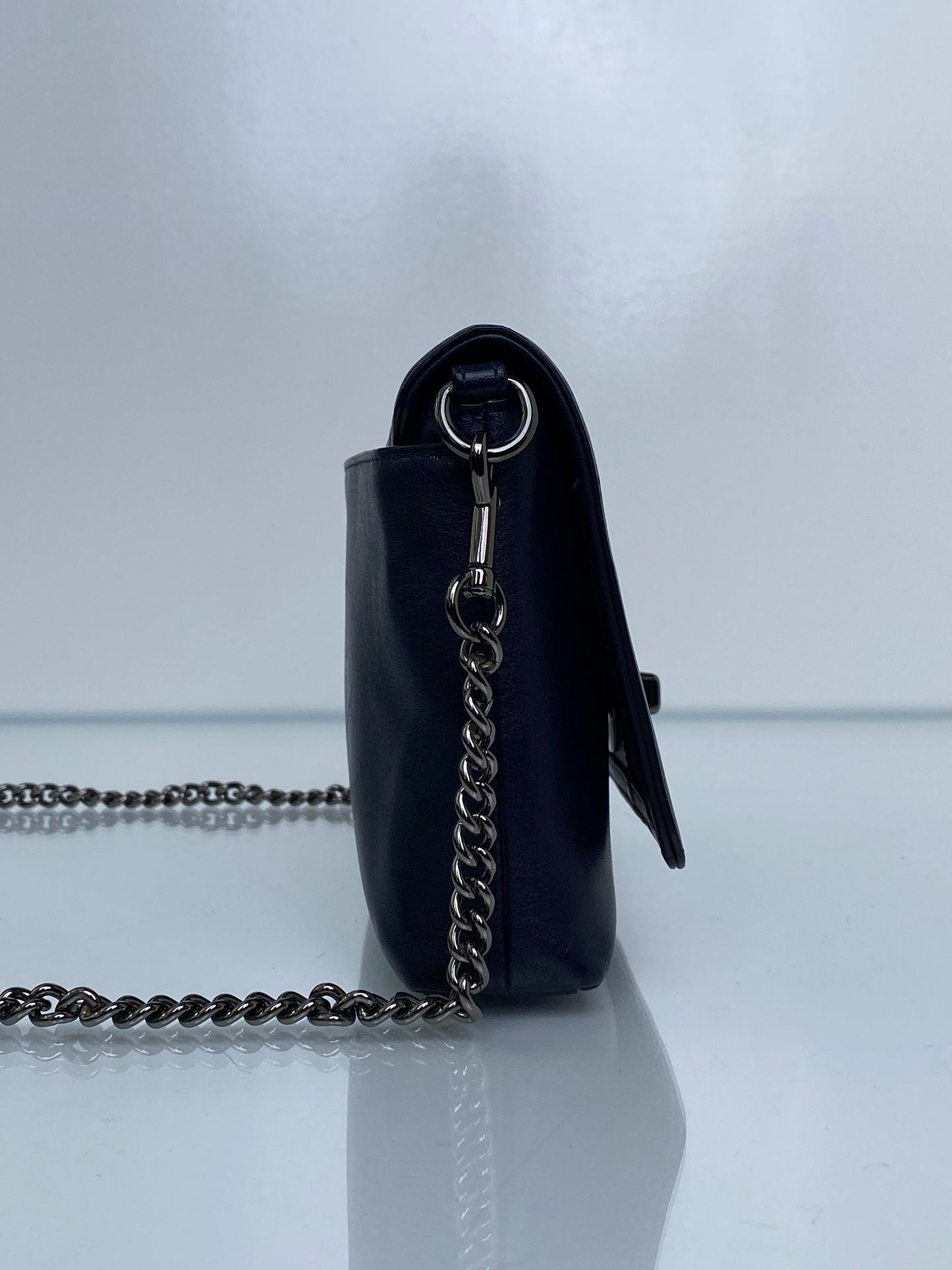 Coach Black Leather Crossbody Bag