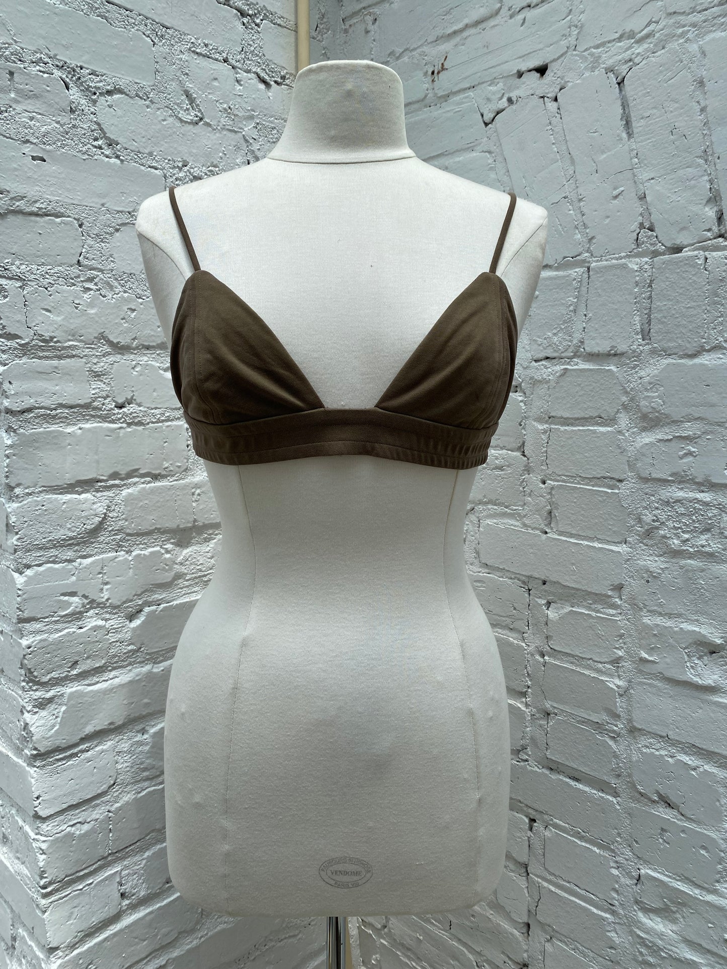 Mara The Label Brown Bra & Jogger Set, M