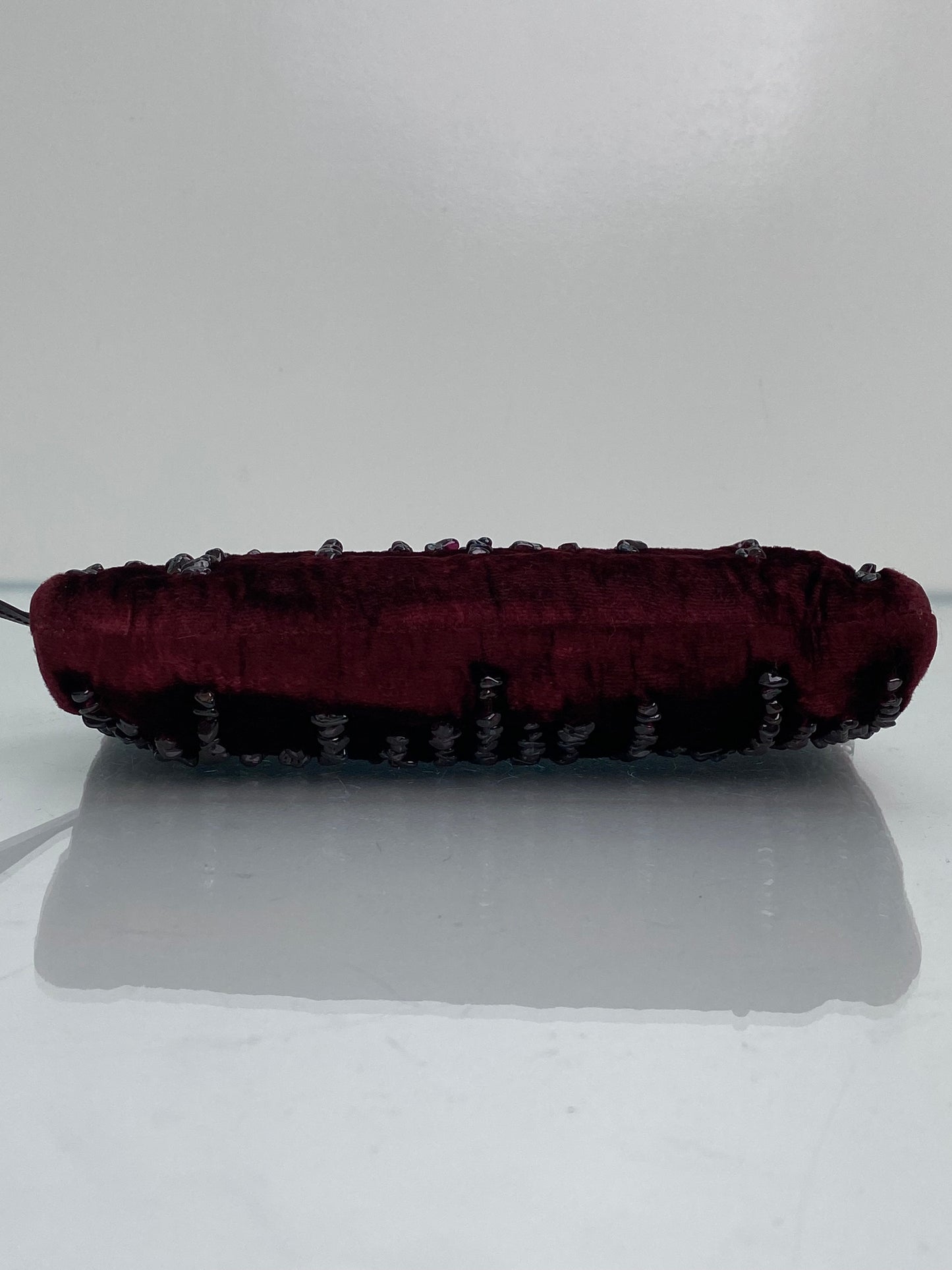 Gucci Red Beaded Vintage Pouch