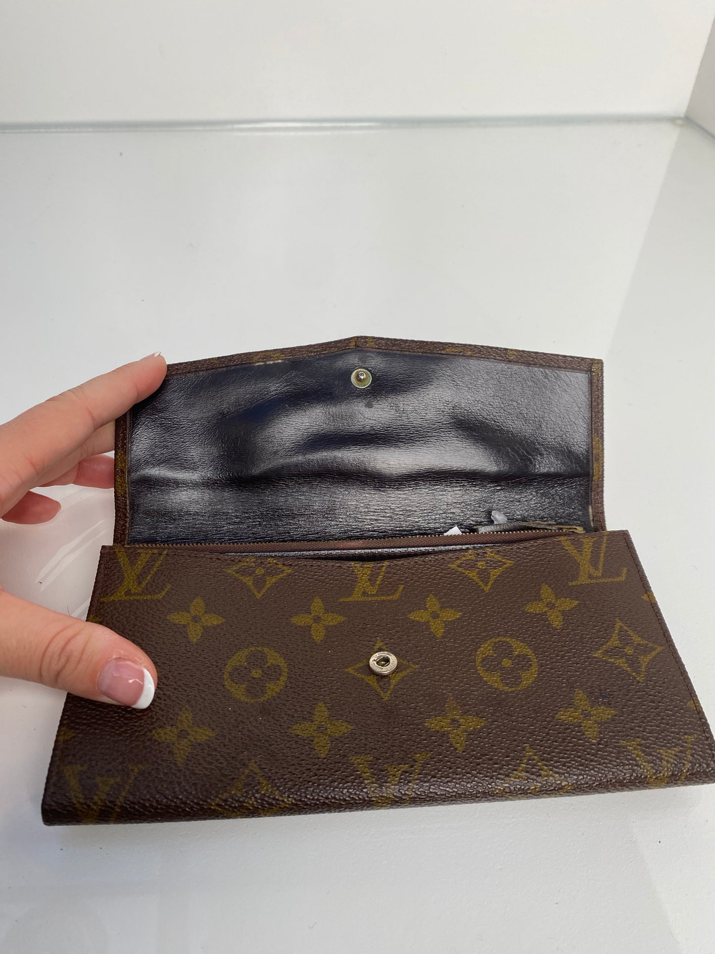 Louis Vuitton Vintage Monogram Snap Wallet