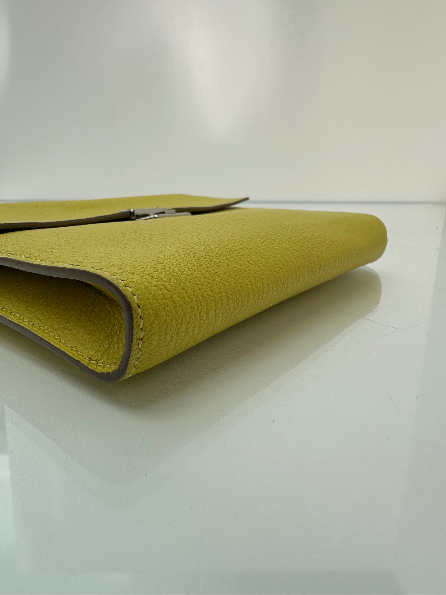 Hermes Clic 16 Lime Chèvre PHW