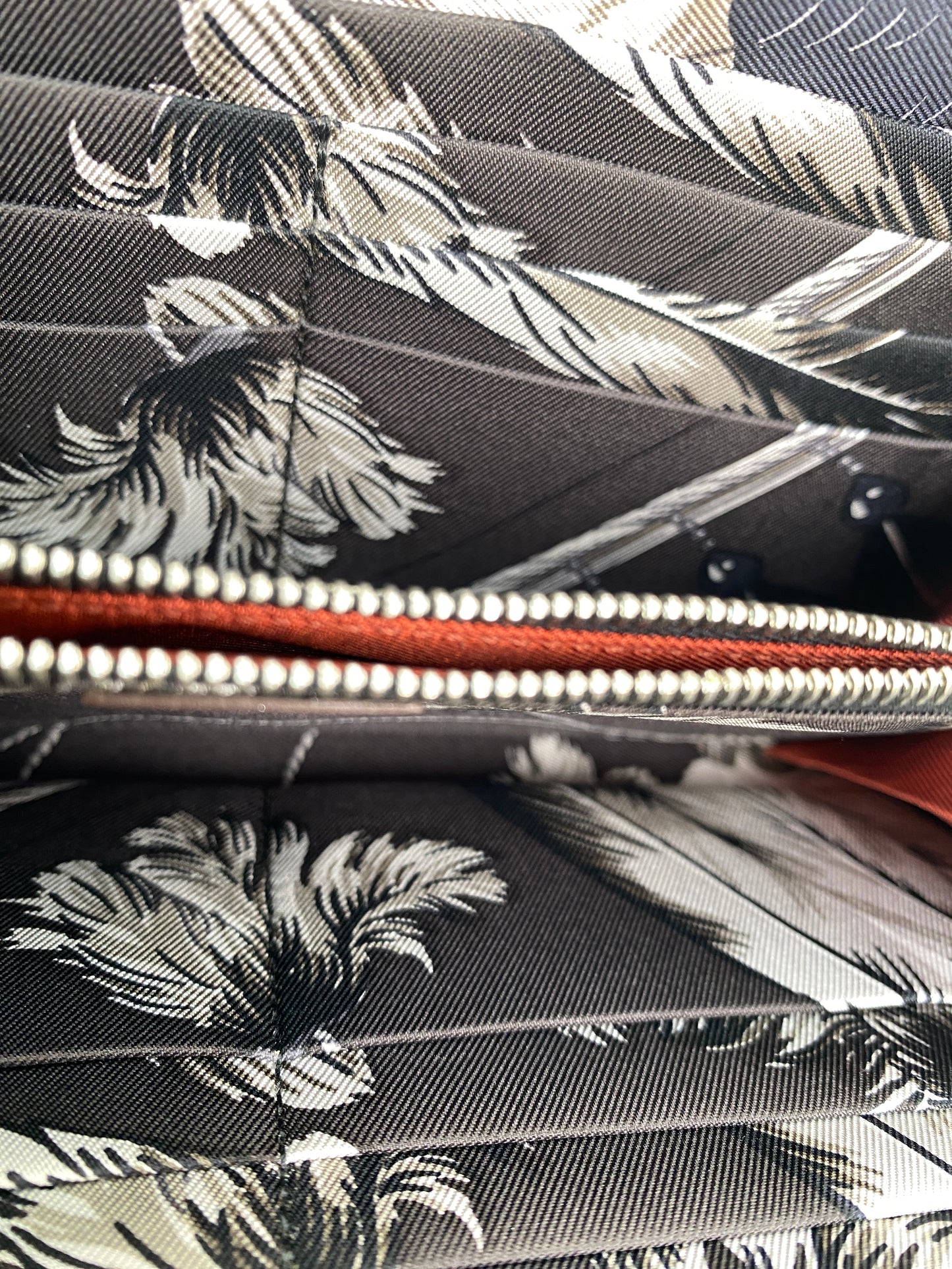 Hermes Azap Silk Etain Epsom Zip around Long wallet PHW