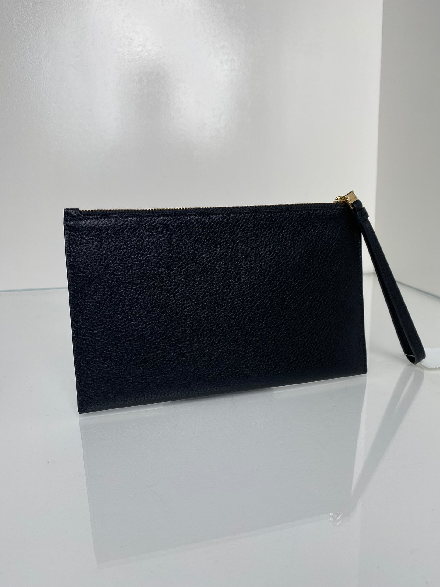 Kate Spade Black Leather Wristlet