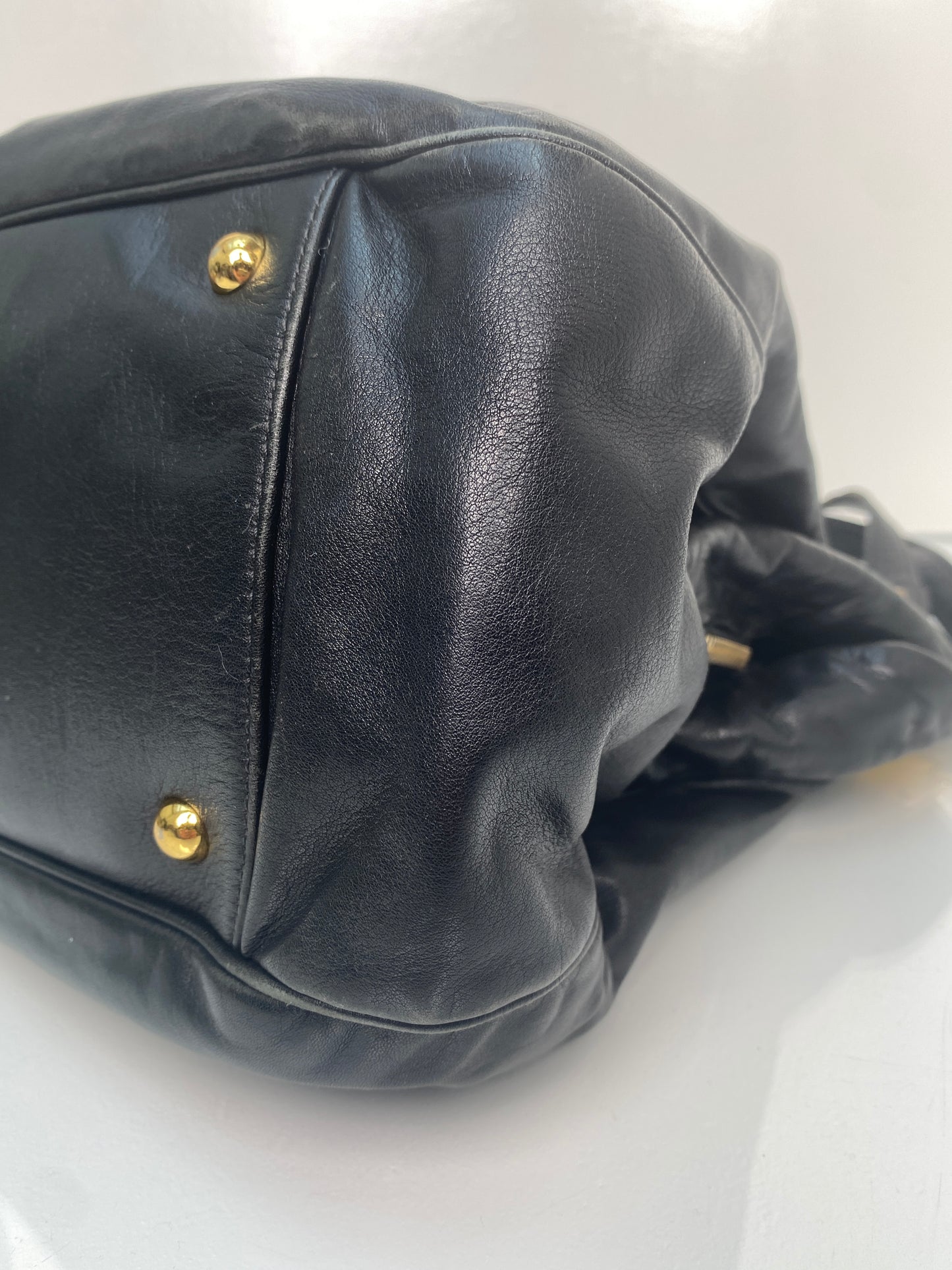 Miu Miu Black Leather Bag GHW