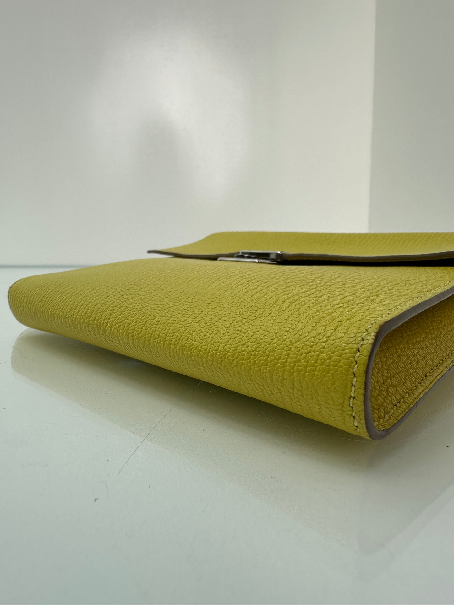 Hermes Clic 16 Lime Chèvre PHW