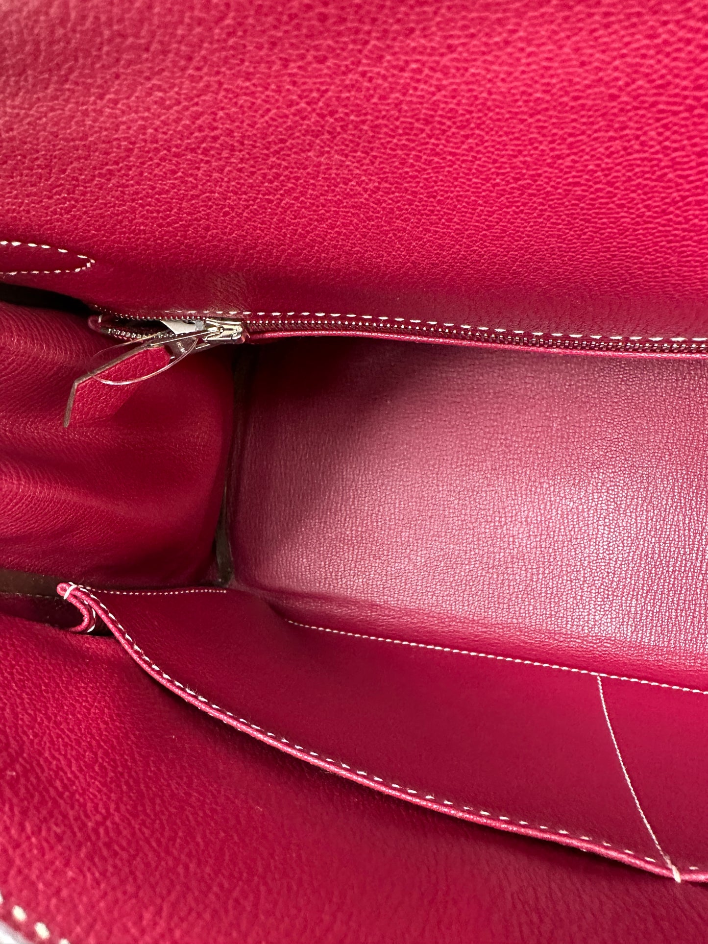 Hermes Kelly 35 Rose Tyrien/Tosca Candy Collection Epsom PHW #O