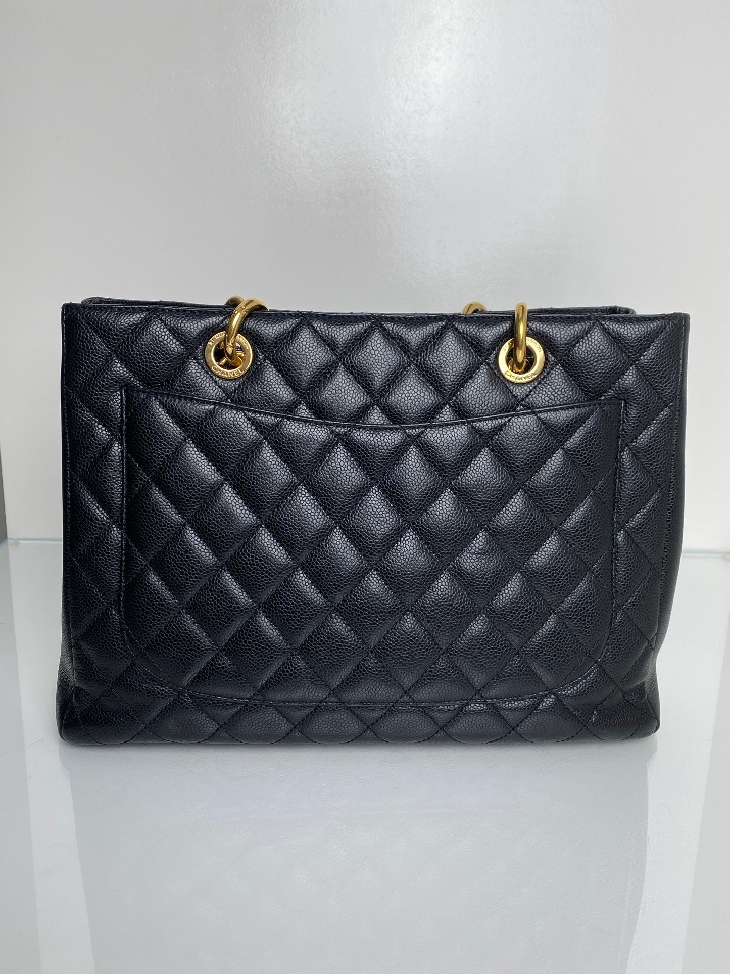 Chanel GST Black Caviar GHW #19