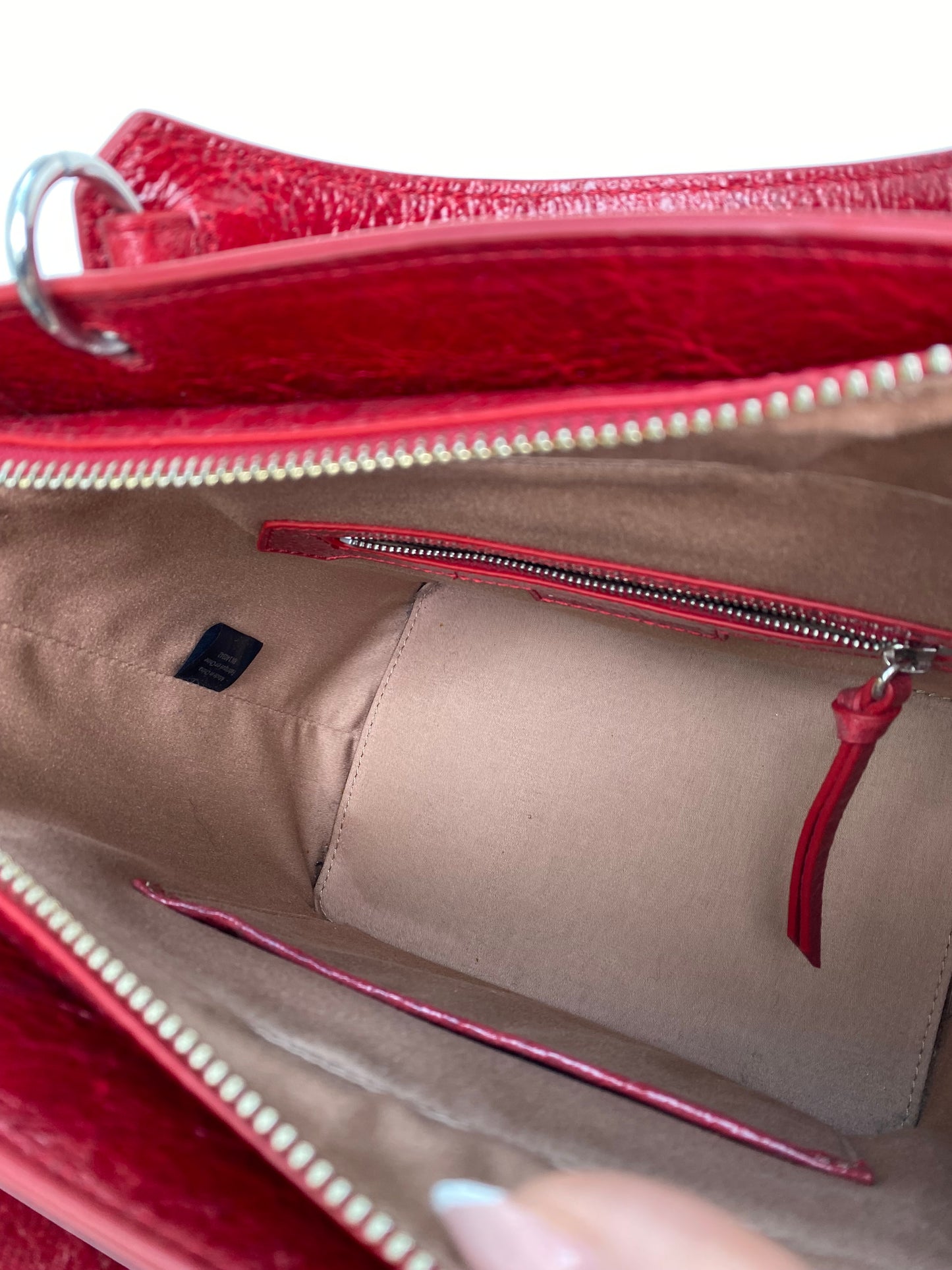 Elizabeth And James Red Purse