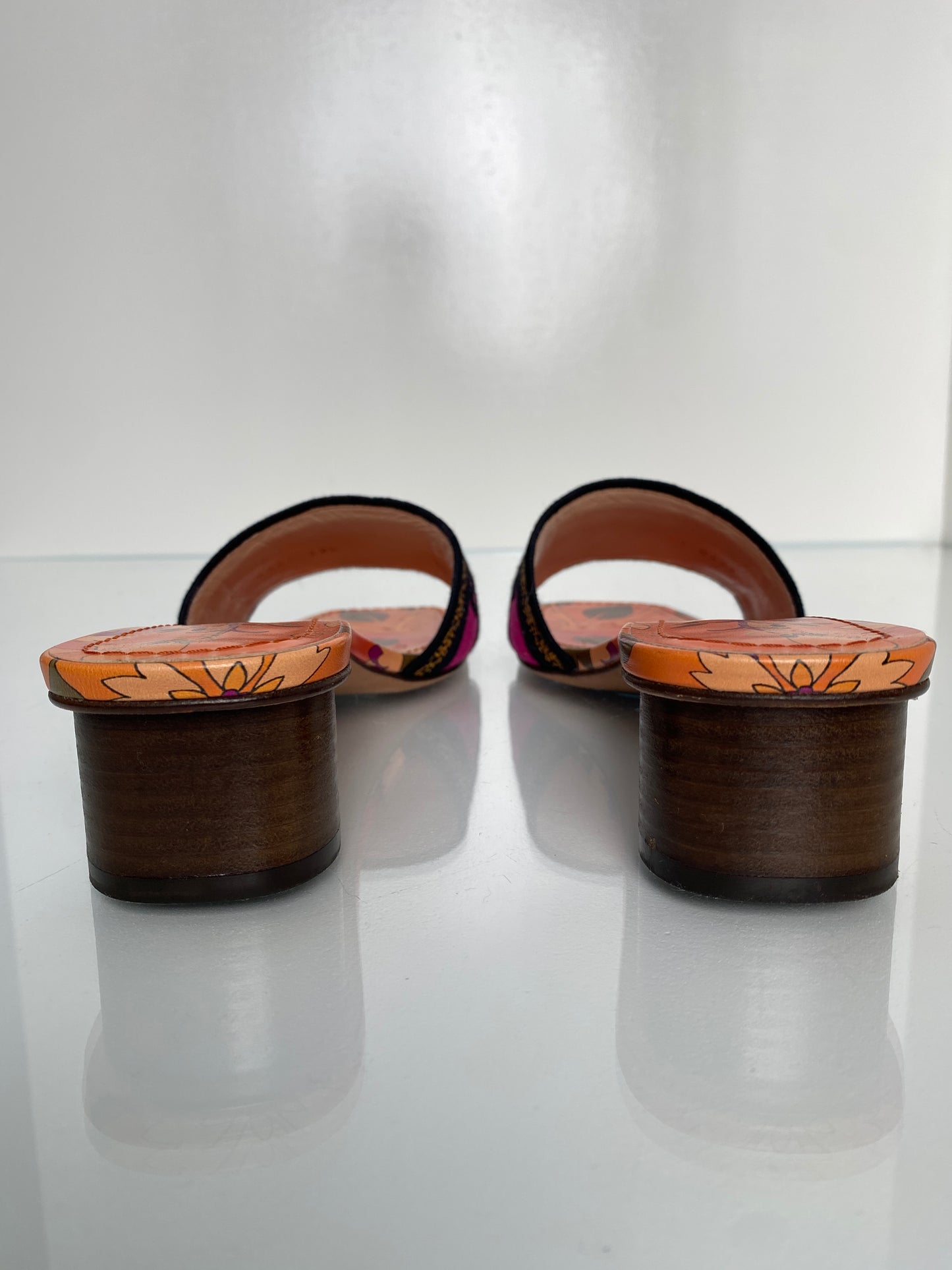 Christian Dior Dway Sandals Orange/Magenta, 39.5