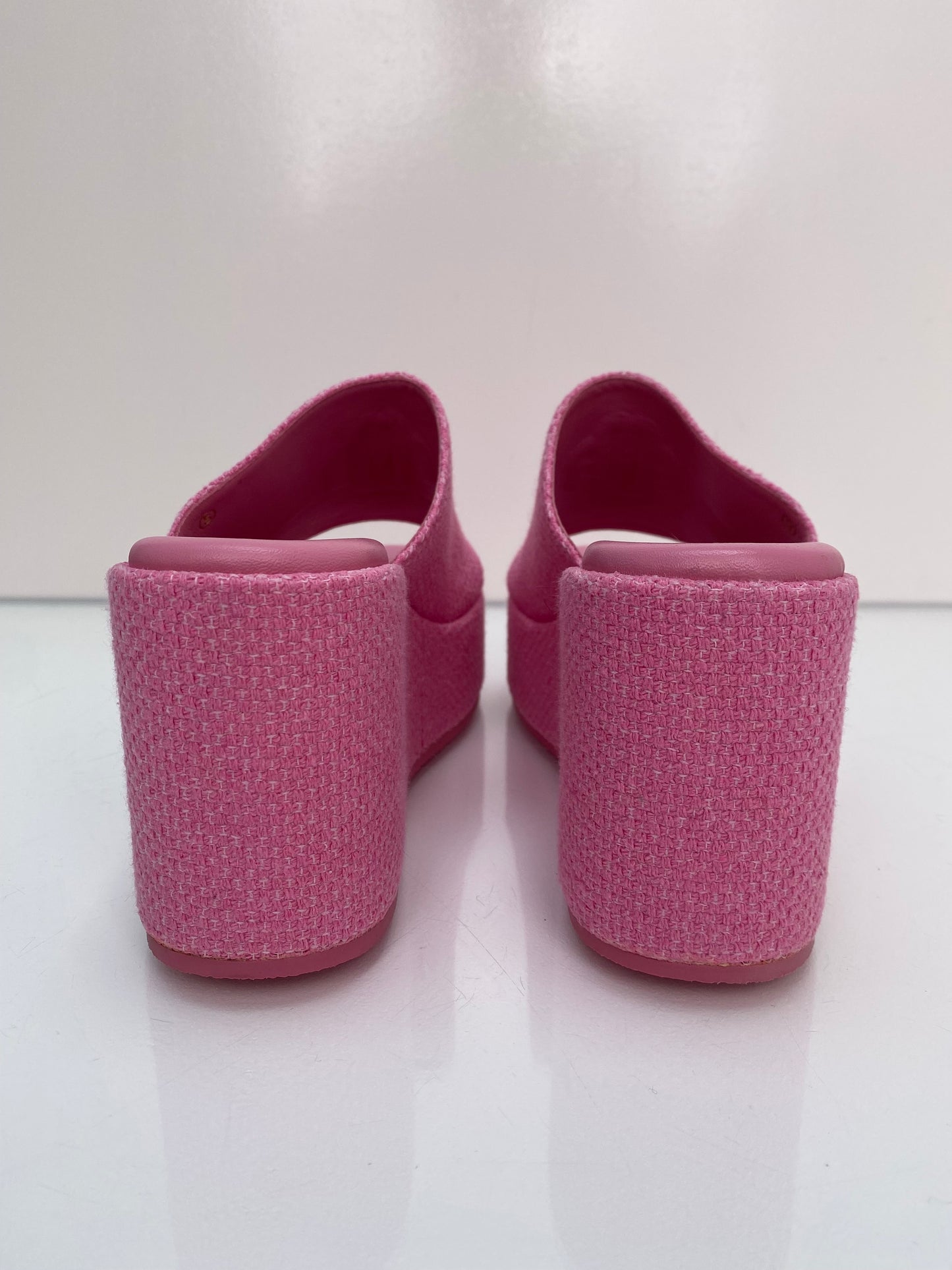 Maje Pink Platform Sandals, 40