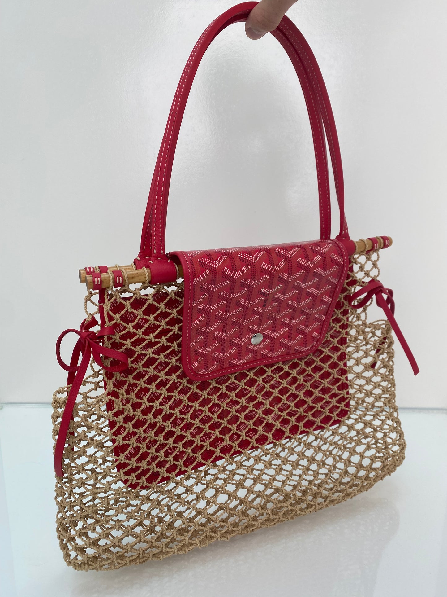 Goyard Fuschia Aligre Bag
