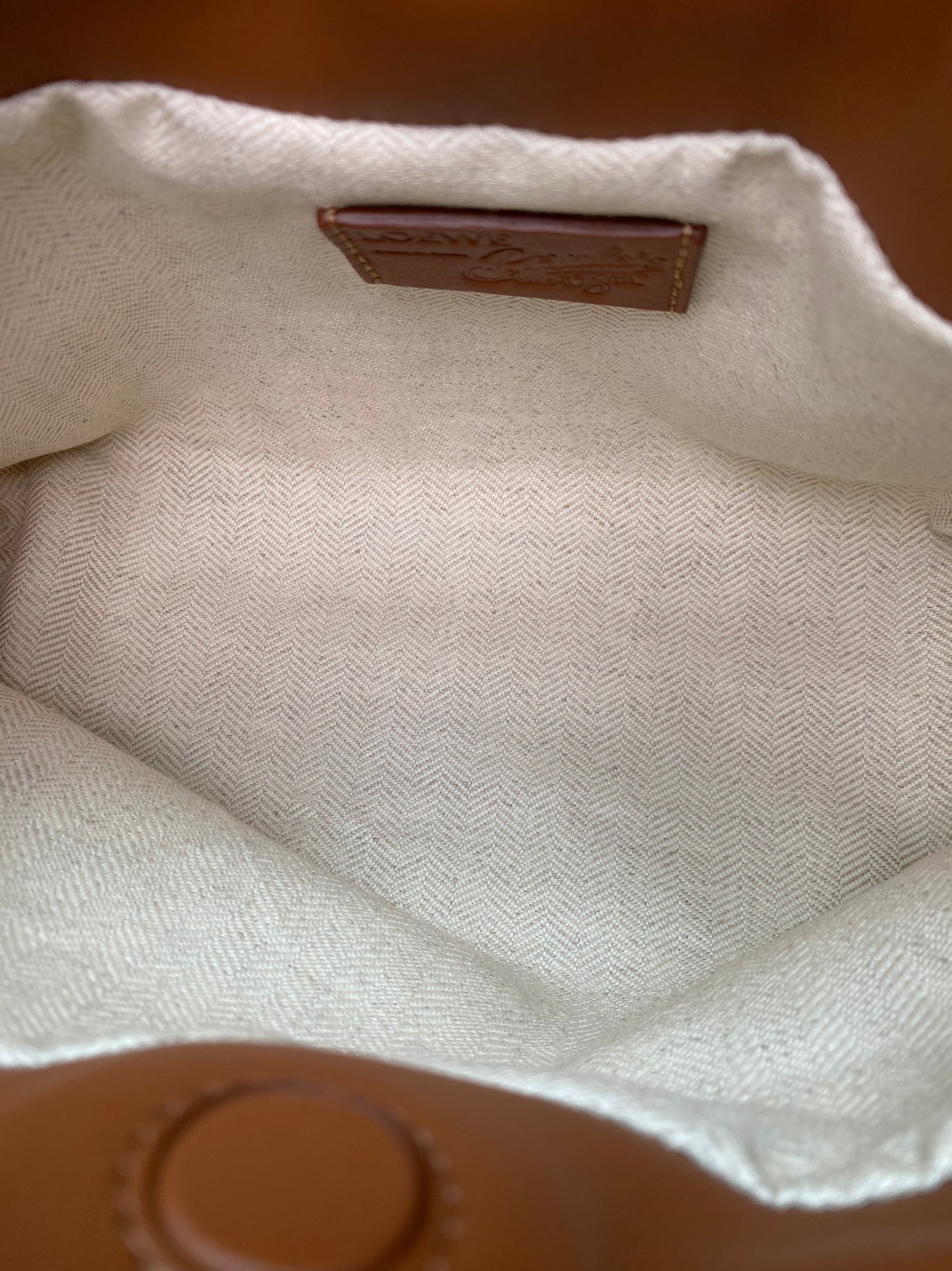 Loewe Paula’s Ibiza Sequin Bottle Cap Flamenco Convertible Clutch