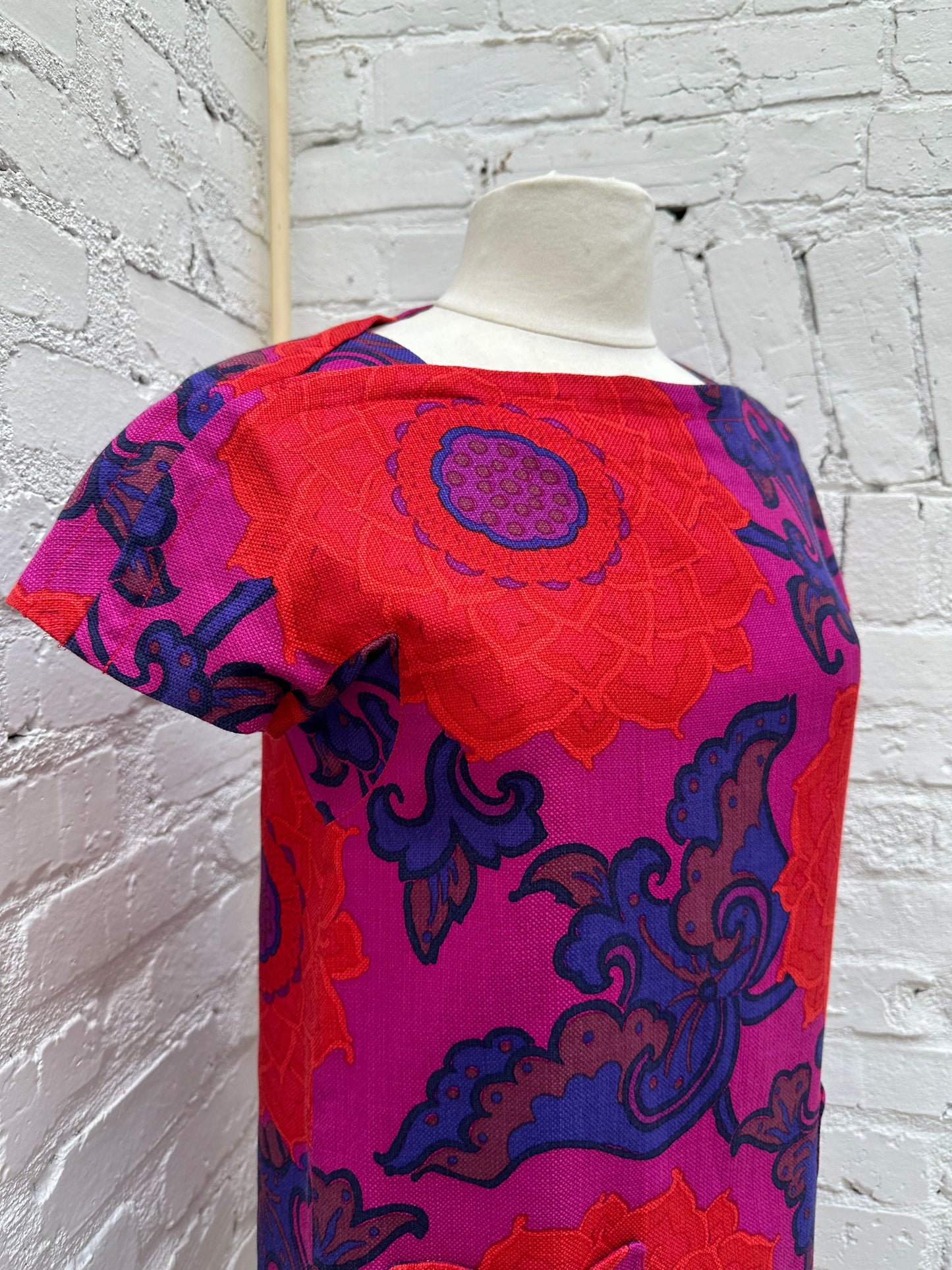 BIBA Multicolor Floral Dress, 40